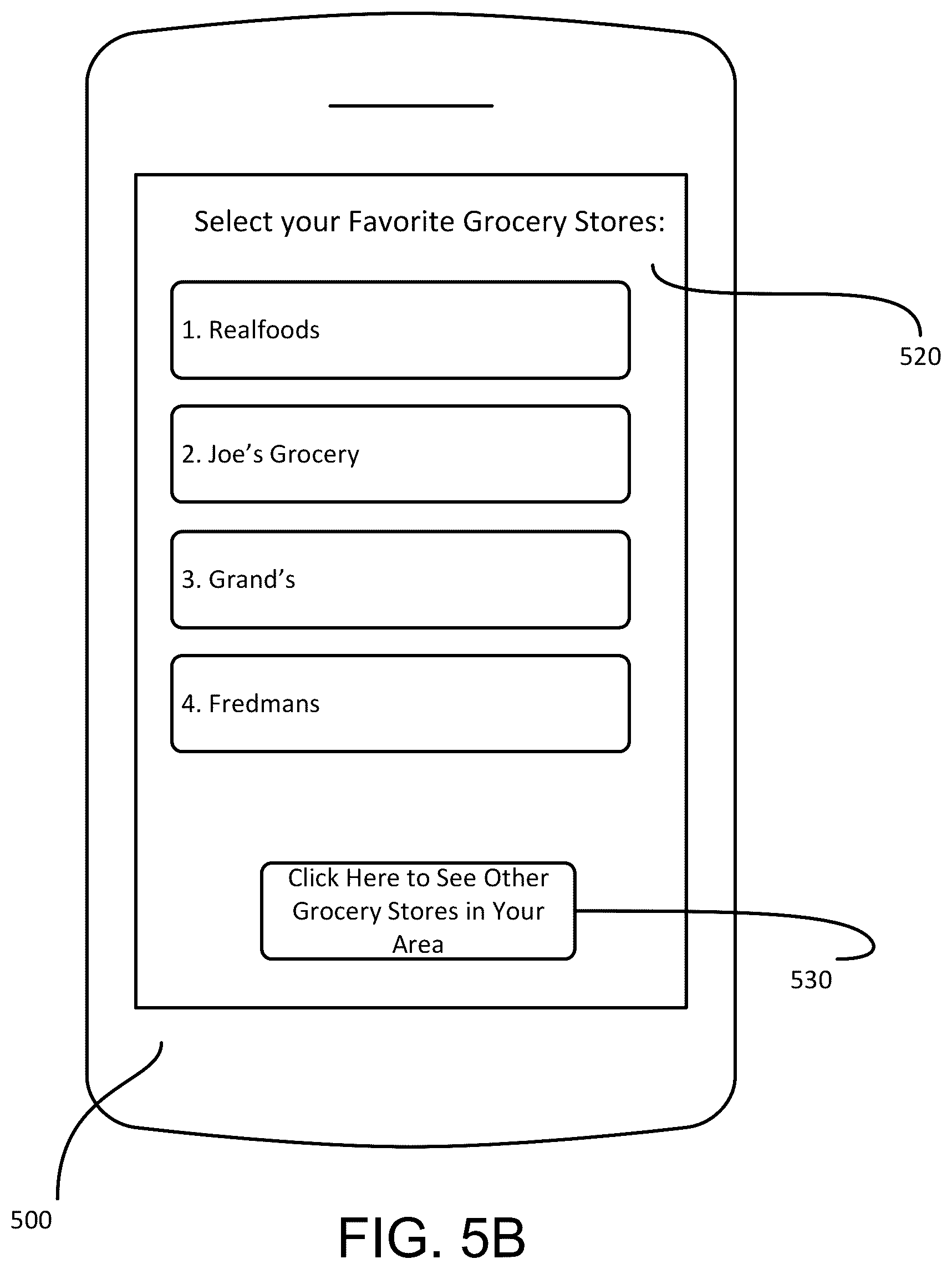 Patent US12321442 Figure 6 – Favorite merchants selection in transaction based authentication