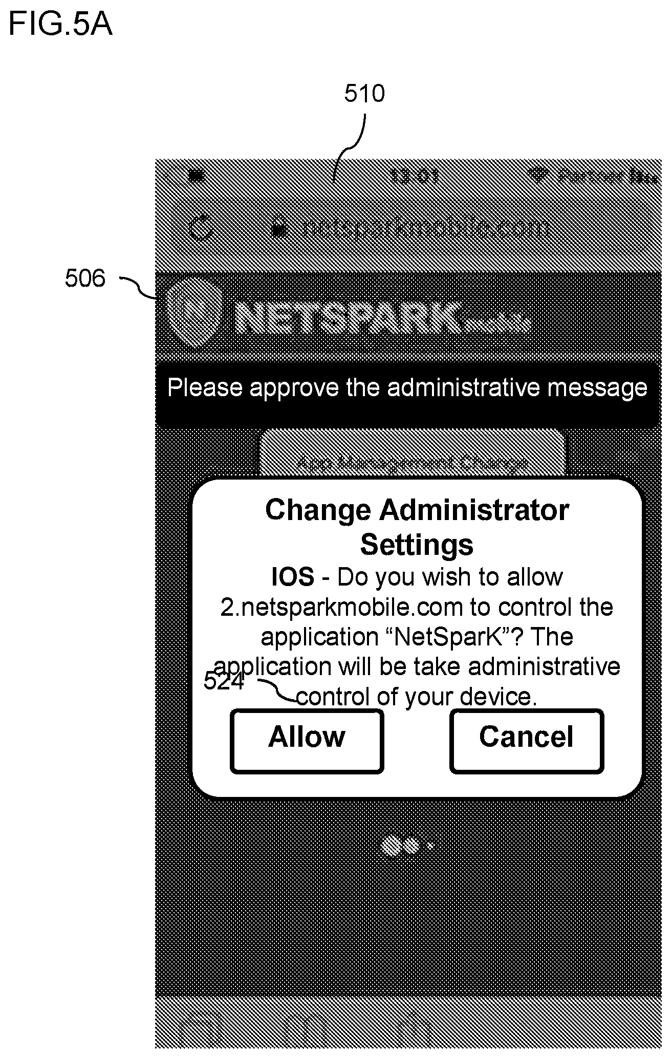 Patent US12321444 Figure 4 – Partial limitation of a mobile network device