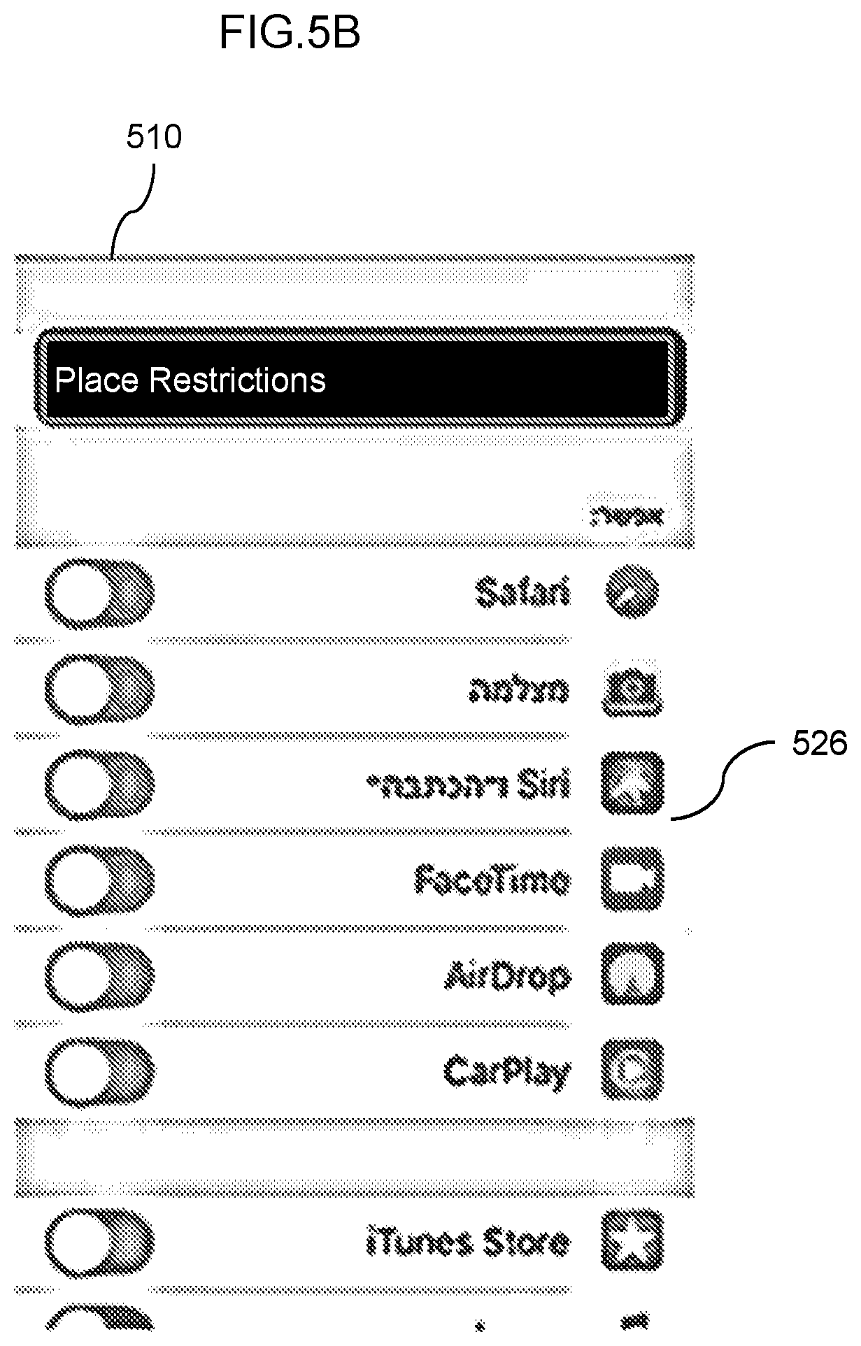 Patent US12321444 Figure 5 – Partial limitation of a mobile network device
