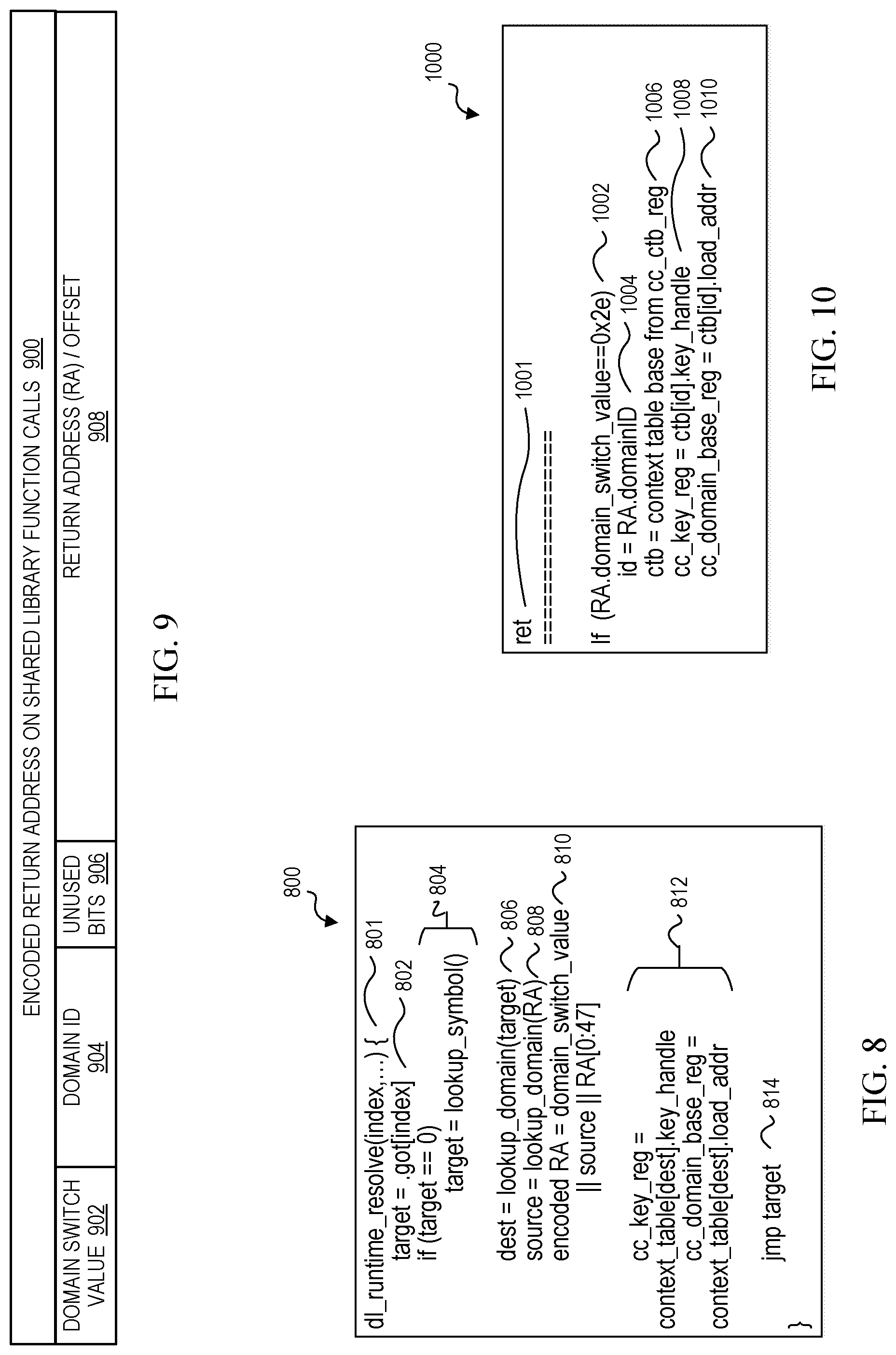 Patent US12321467 Figure 8 – Cryptographic computing isolation for multi-tenancy and secure software components