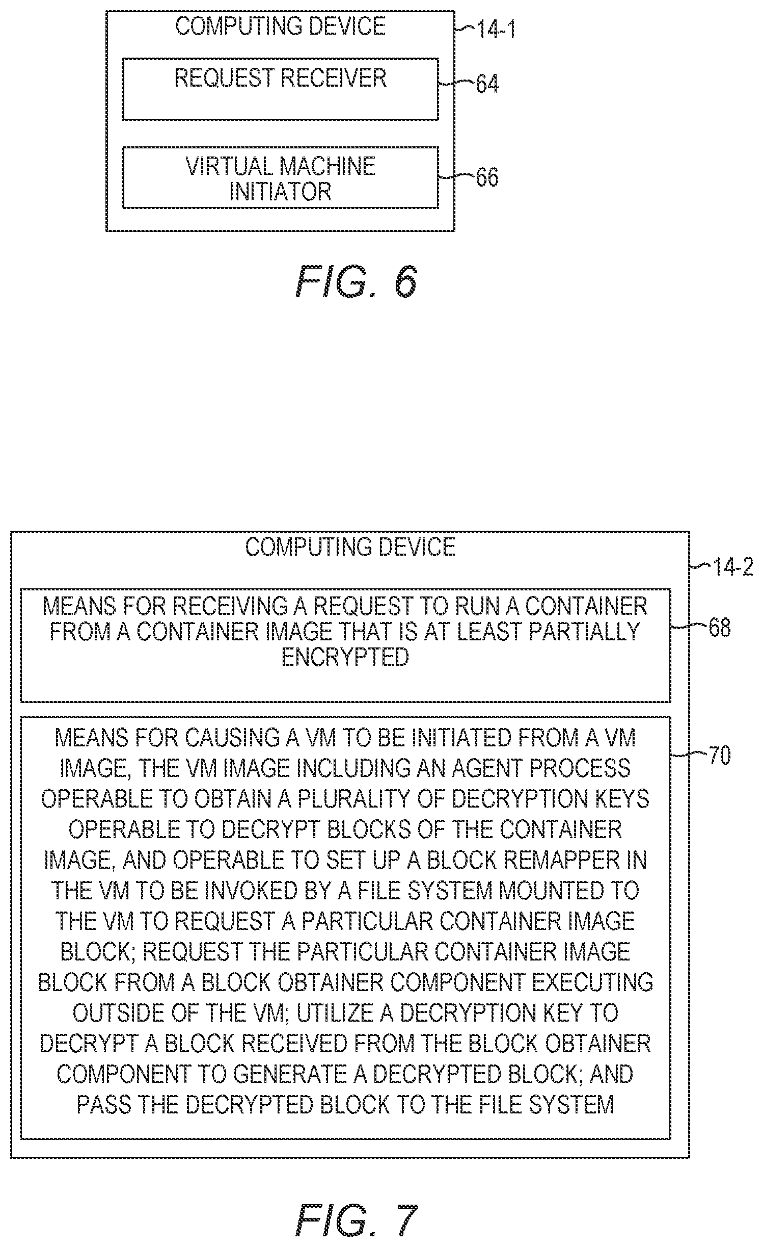 Patent US12321473 Figure 10 – On-demand encrypted container image download