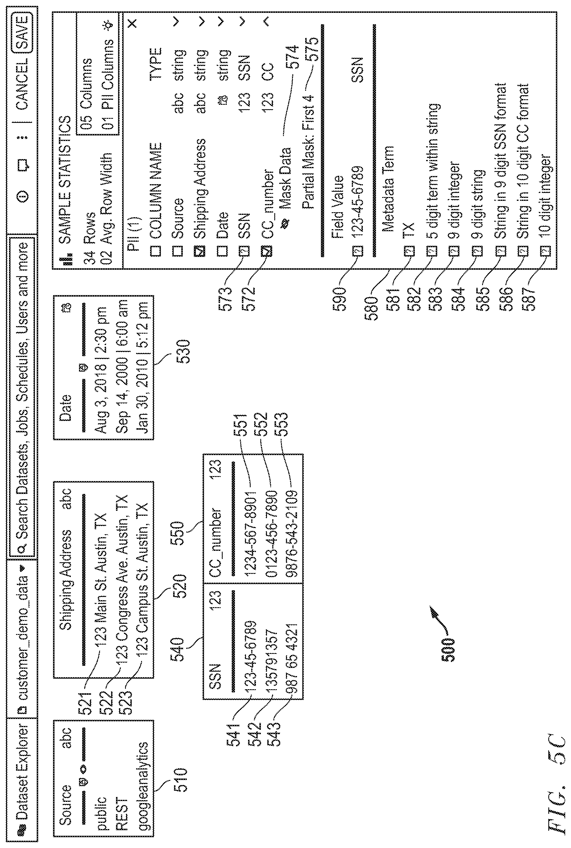 Patent US12321482 Figure 7 – System and method for recommending secure transfer measures for personal identifiable information in integration process data transfers