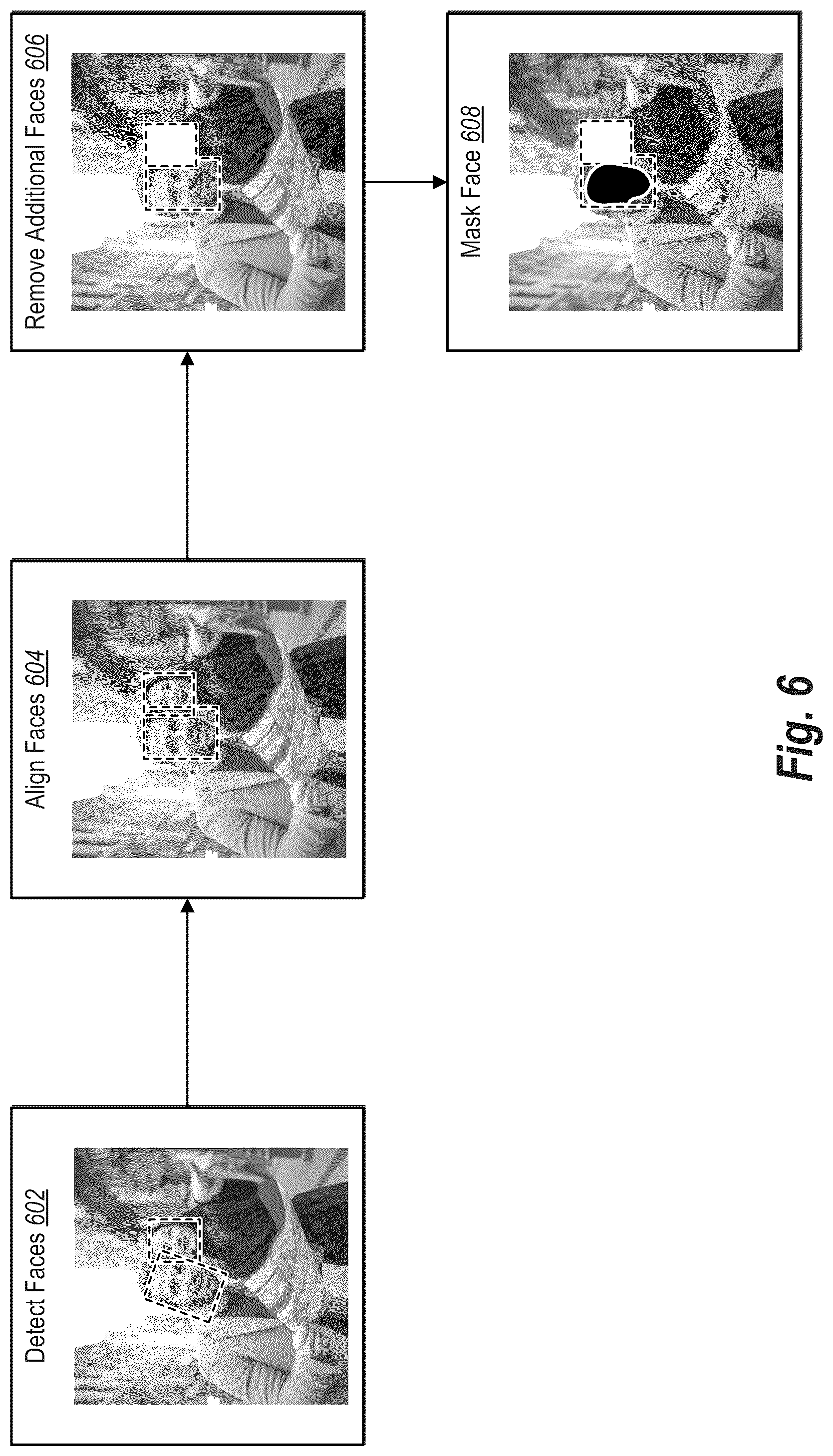 Patent US12321495 Figure 6 – Anonymizing digital images utilizing a generative adversarial neural network