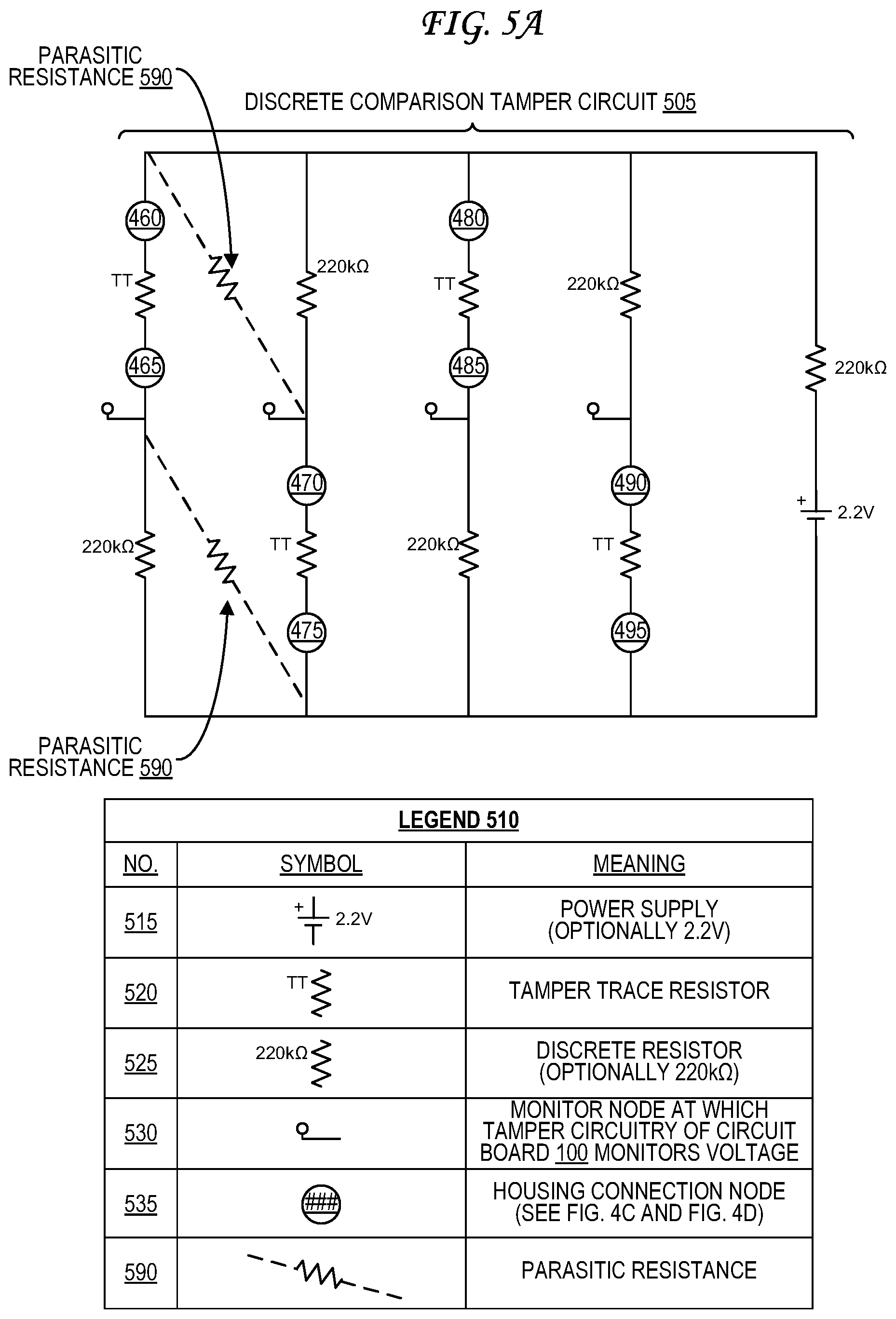 Patent US12321506 Figure 11 – Secure electronic circuitry with tamper detection