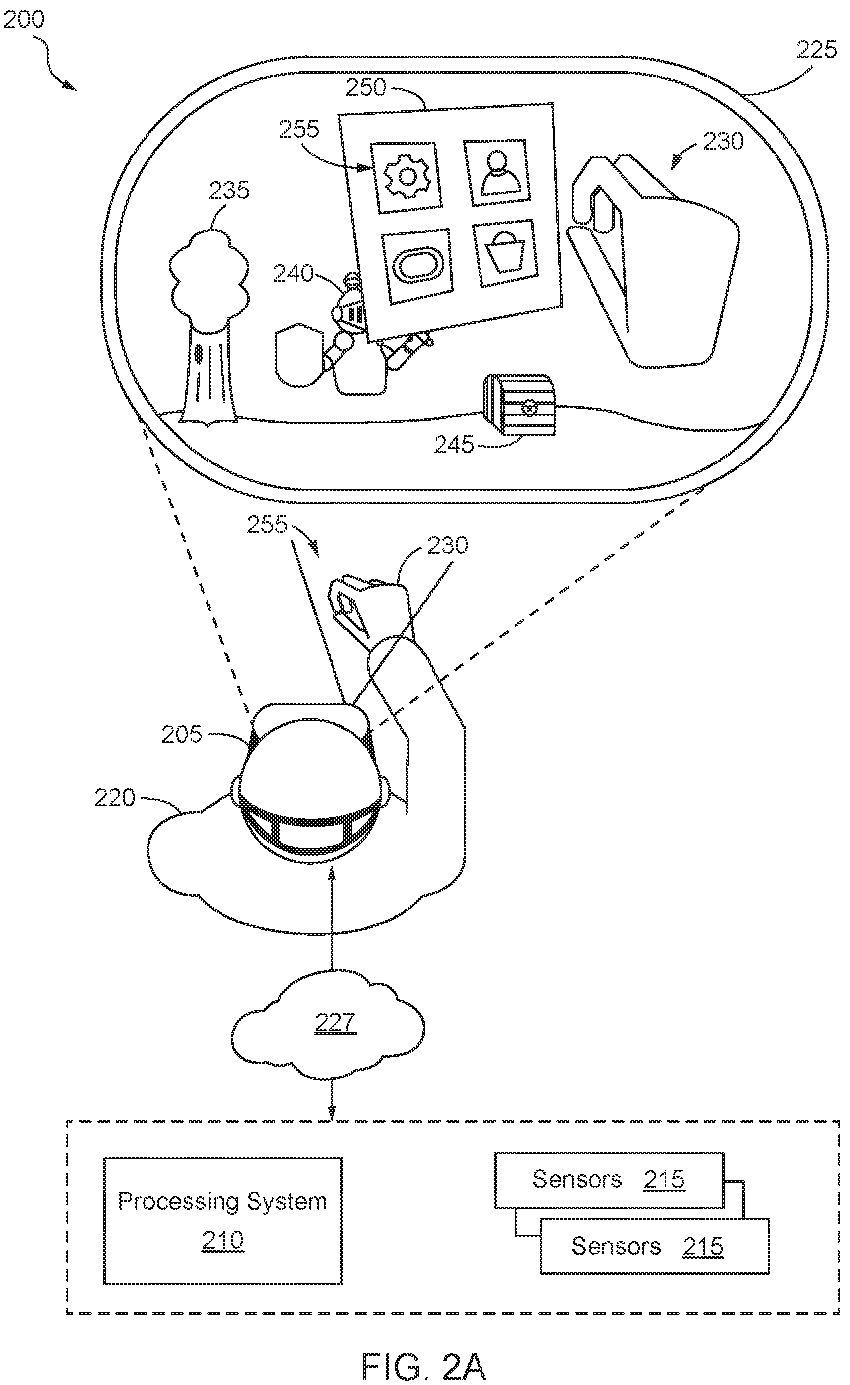 Patent US12321510 Figure 2 – User interface mechanisms for prediction error recovery