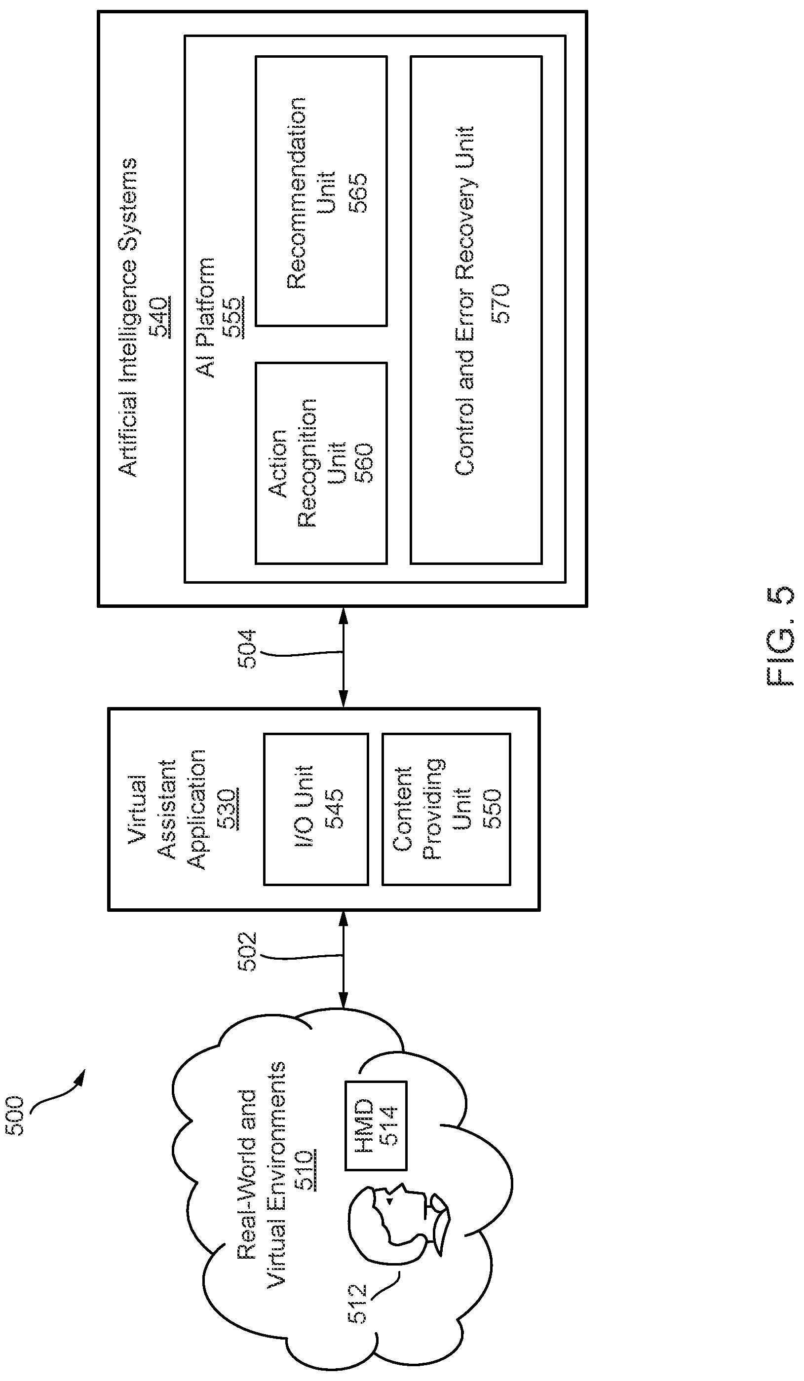 Patent US12321510 Figure 9 – User interface mechanisms for prediction error recovery