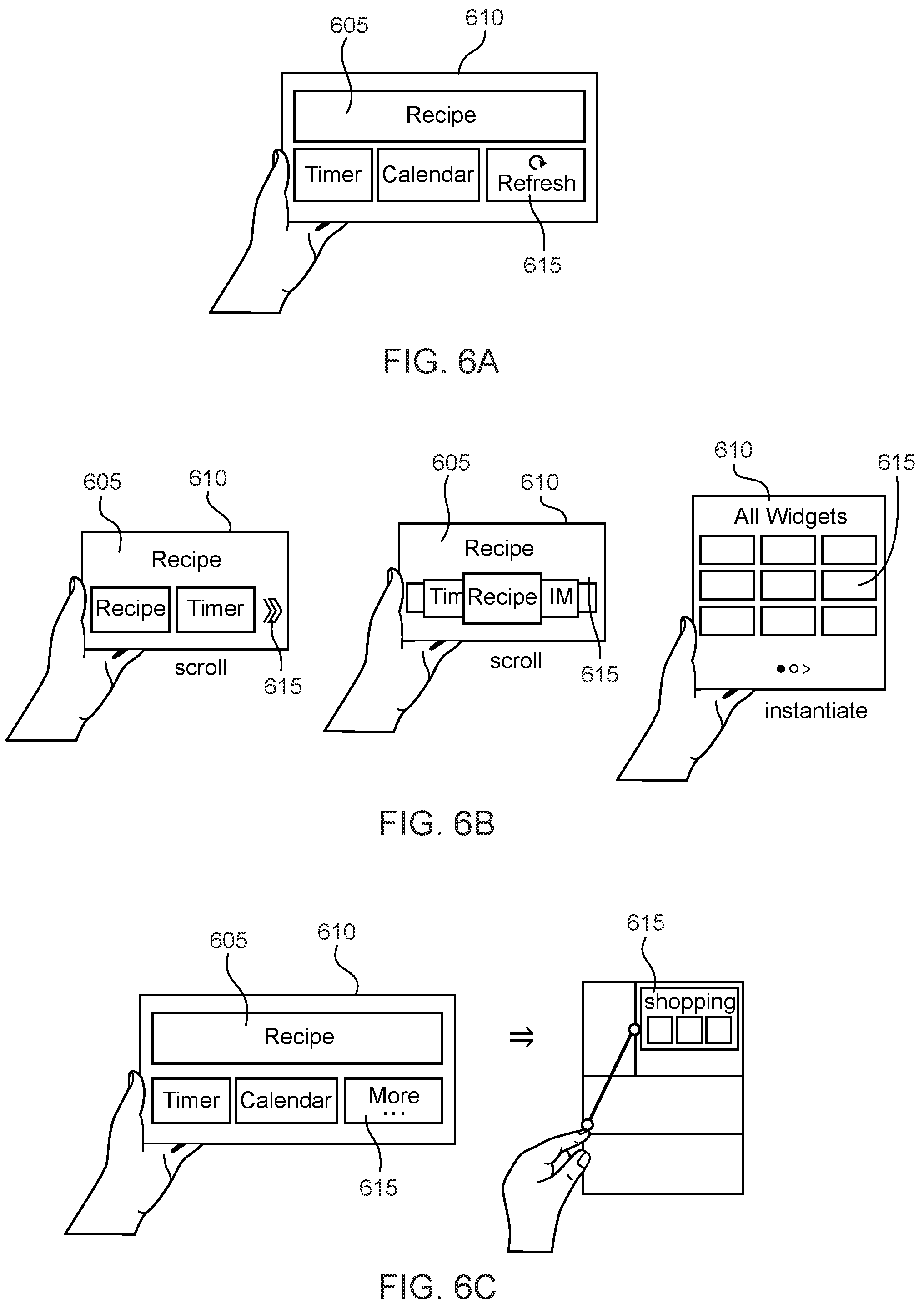 Patent US12321510 Figure 10 – User interface mechanisms for prediction error recovery