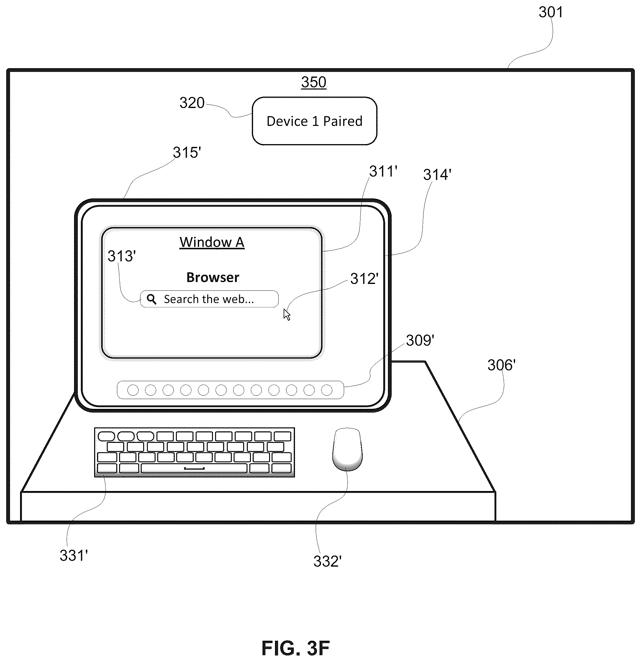 Patent US12321515 Figure 8 – System and method of representations of user interfaces of an electronic device