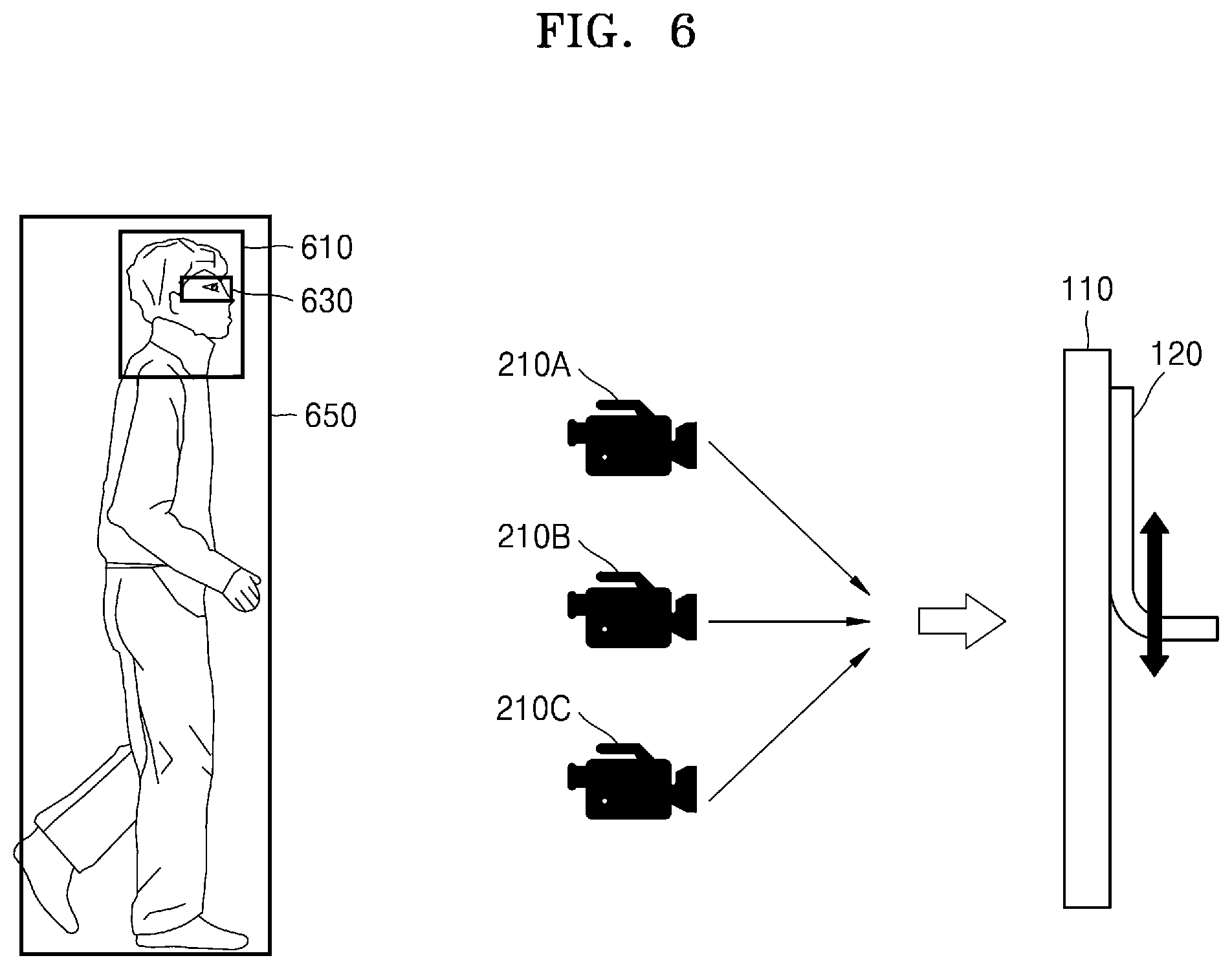 Patent US12321516 Figure 6 – Intelligent barrier-free kiosk and method of controlling the same