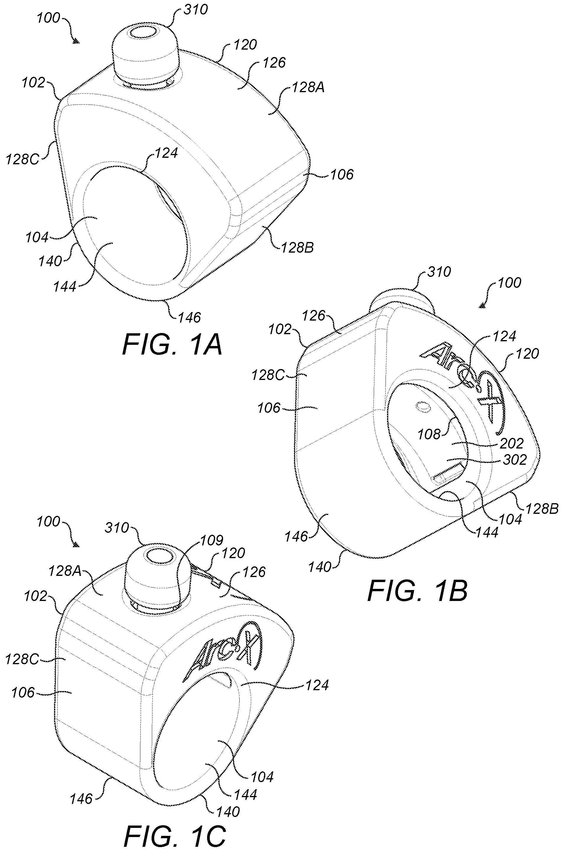 Patent US12321517 — Wearable remote controller — Figure 1
