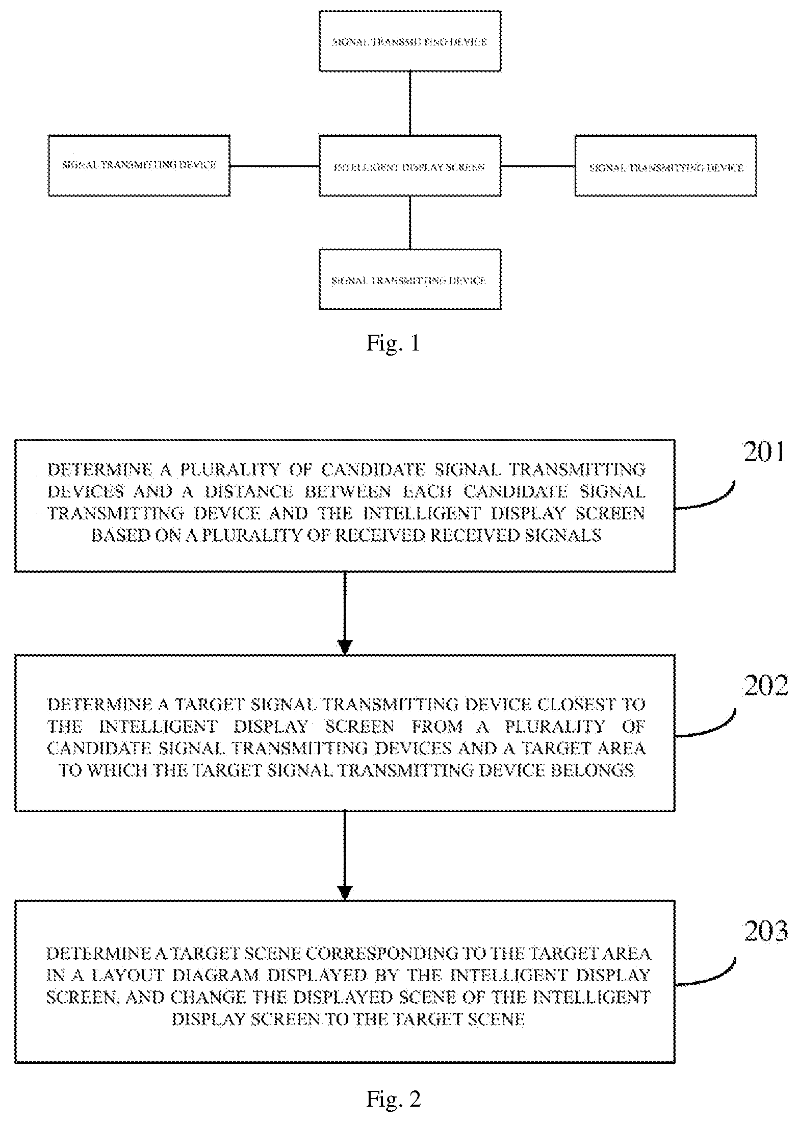 Patent US12321518 Figure 1 – Method for changing displayed scene, intelligent display screen and readable storage medium