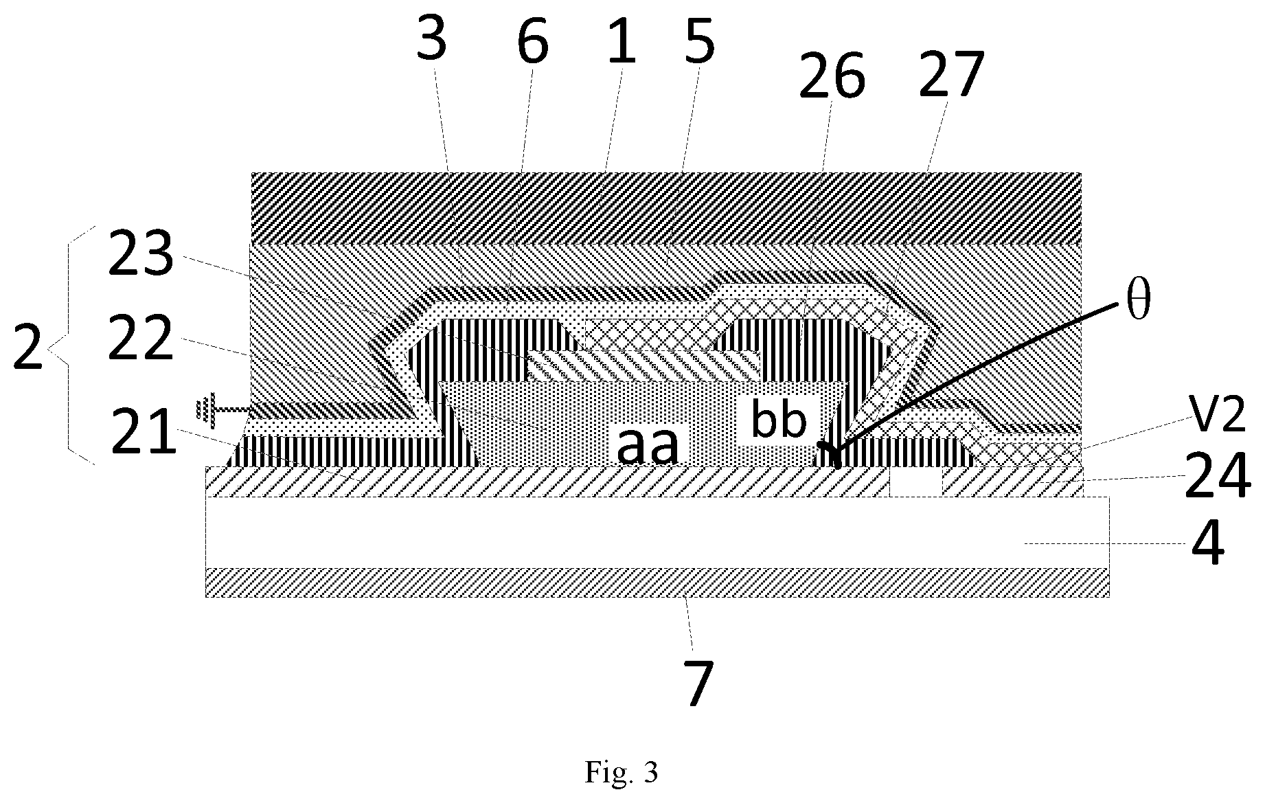 Patent US12321519 Figure 3 – Touch panel and touch device