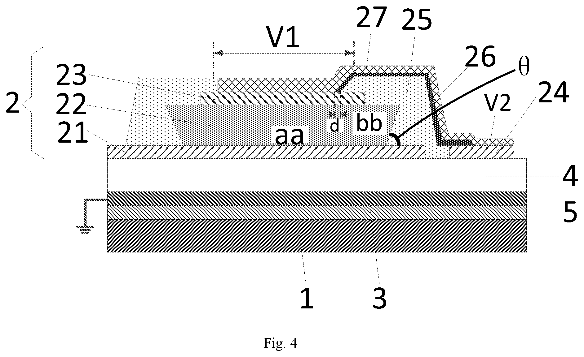 Patent US12321519 Figure 4 – Touch panel and touch device