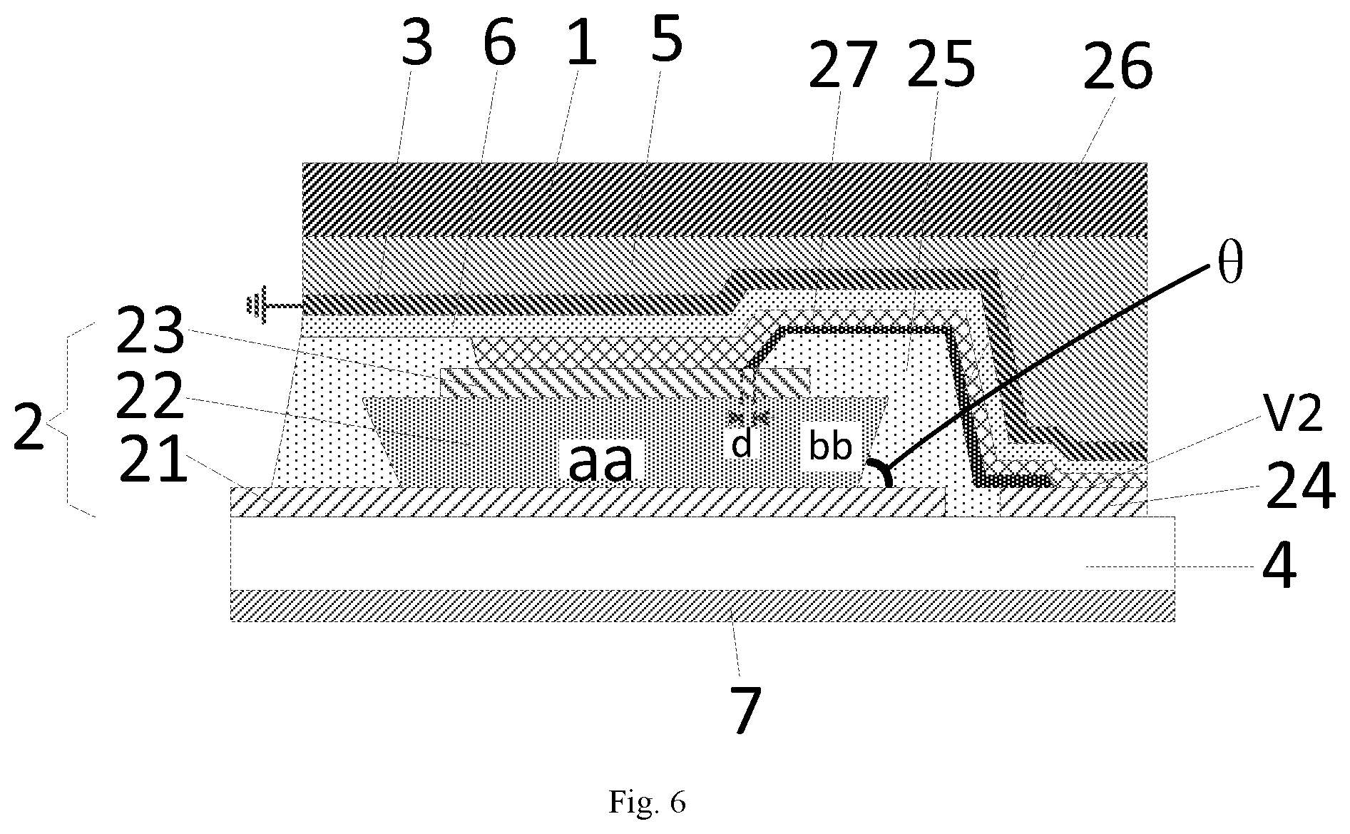 Patent US12321519 Figure 6 – Touch panel and touch device