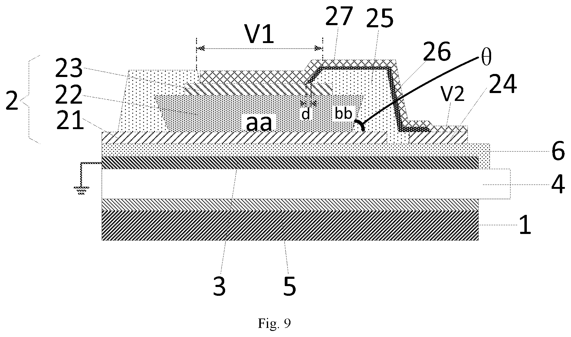 Patent US12321519 Figure 9 – Touch panel and touch device