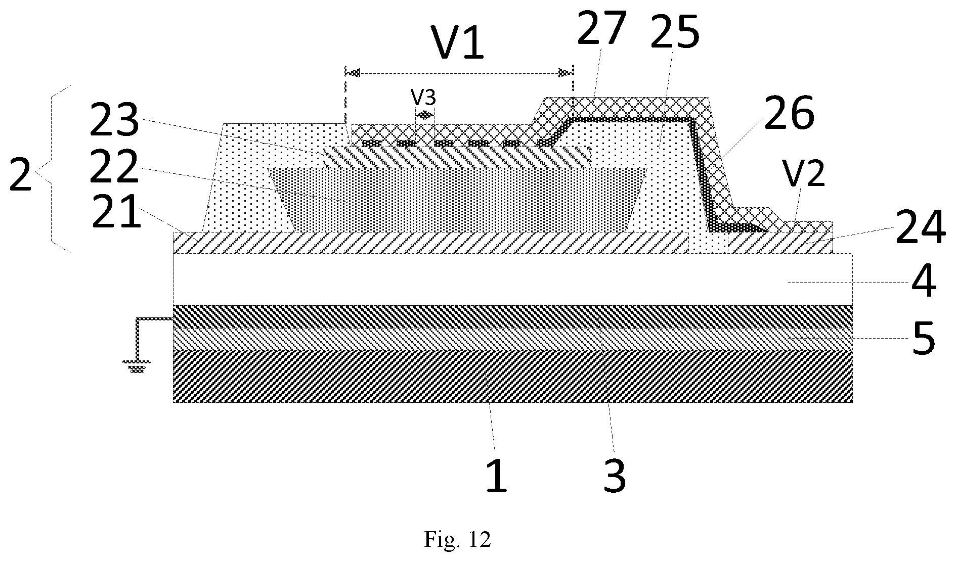 Patent US12321519 Figure 12 – Touch panel and touch device