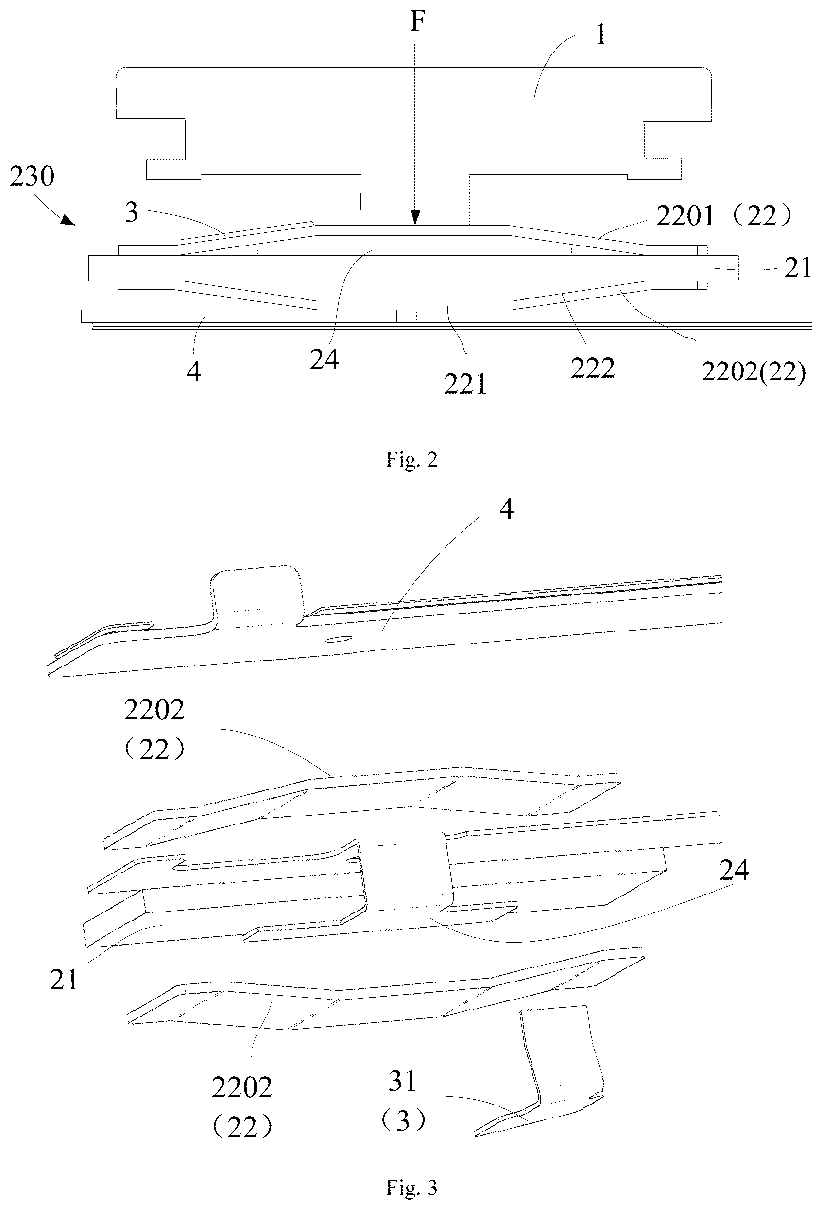 Patent US12321522 Figure 2 – Electronic device and method for external force recognition and tactile feedback for electronic device