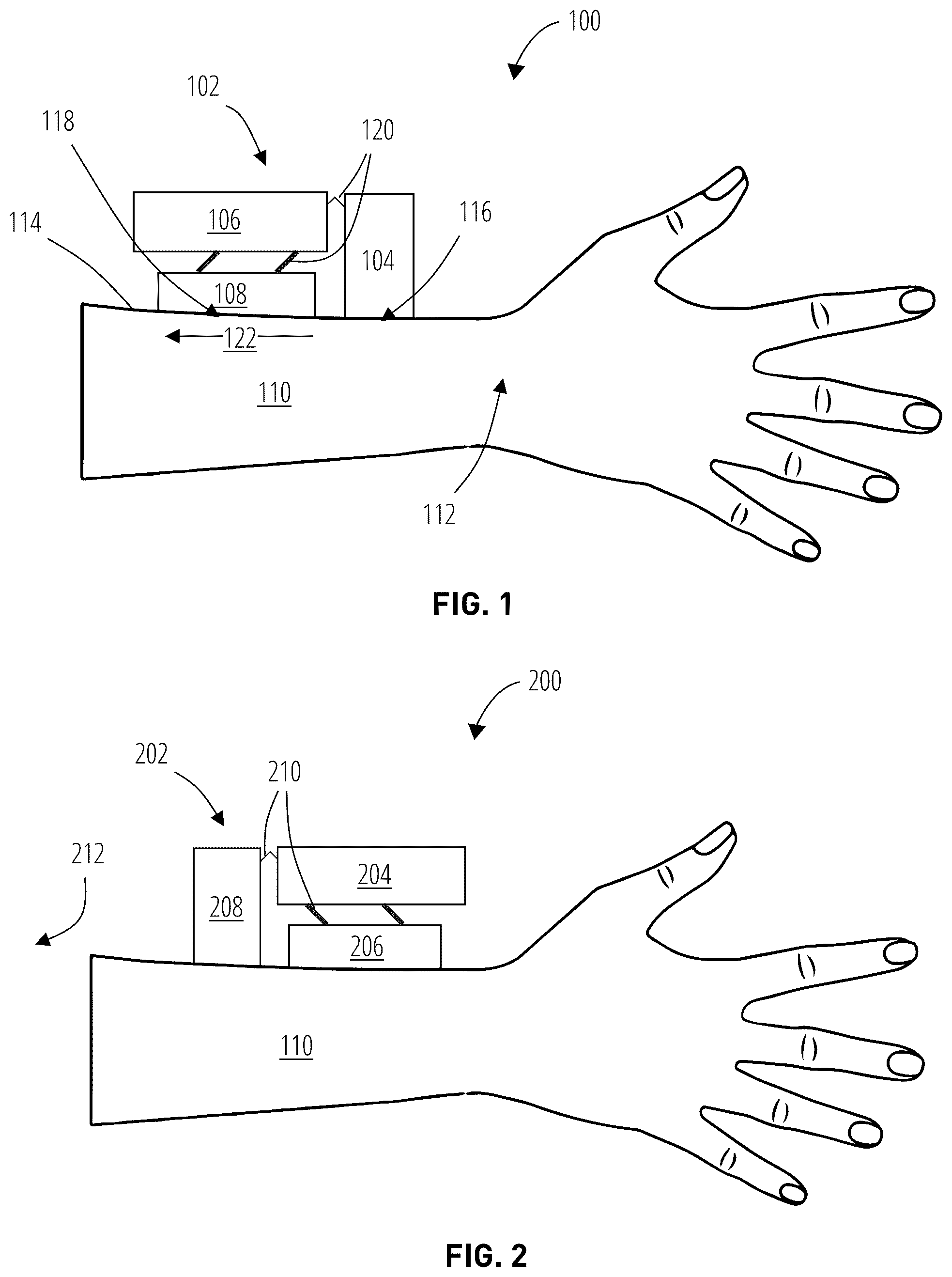 Patent US12321523 Figure 1 – Haptic feedback device and method
