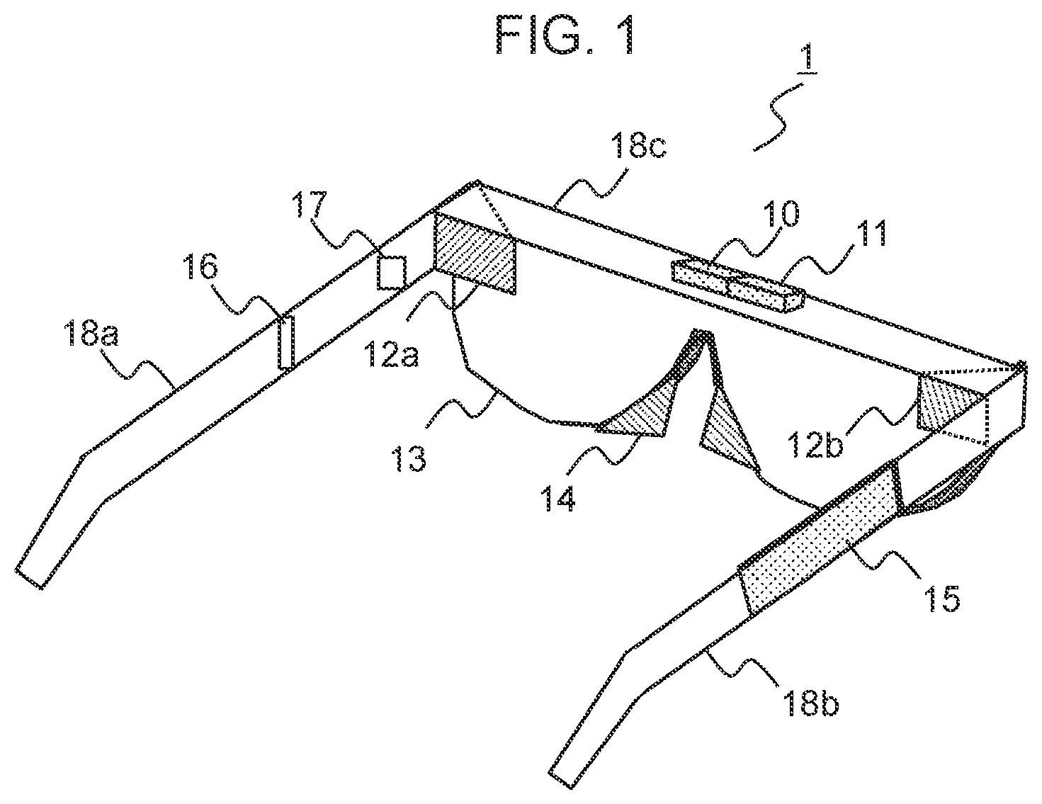 Patent US12321524 Figure 1 – Head-mounted display