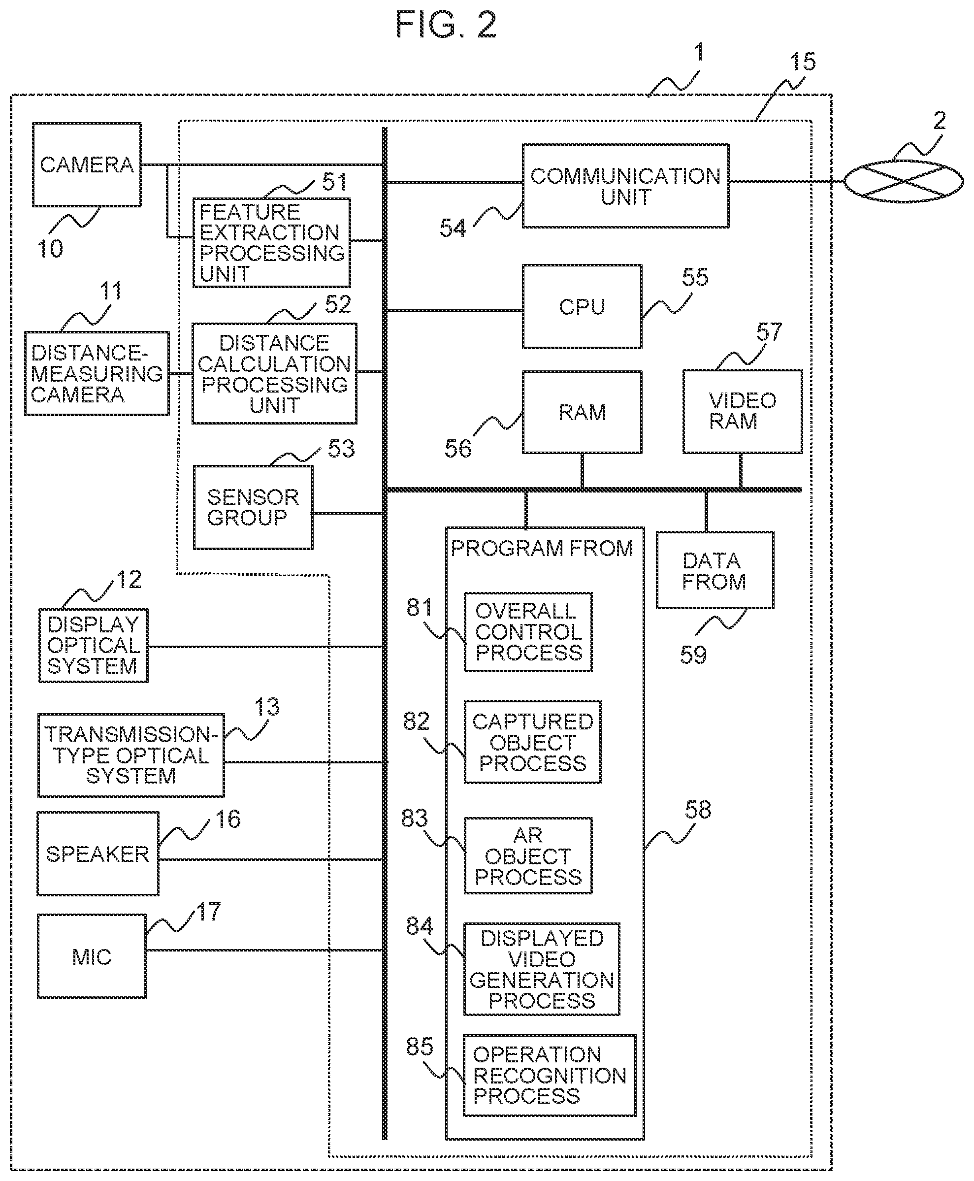 Patent US12321524 Figure 2 – Head-mounted display