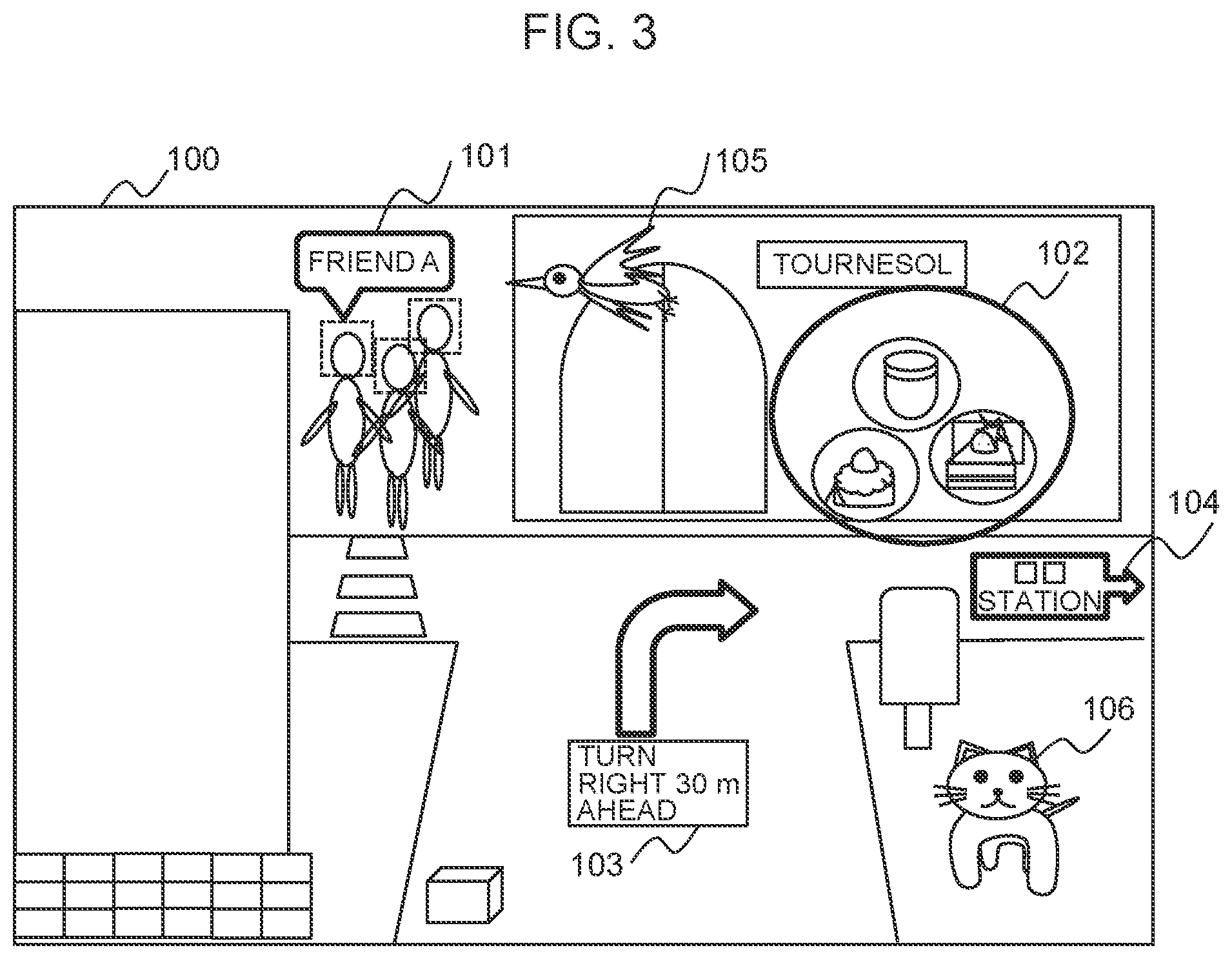 Patent US12321524 Figure 3 – Head-mounted display