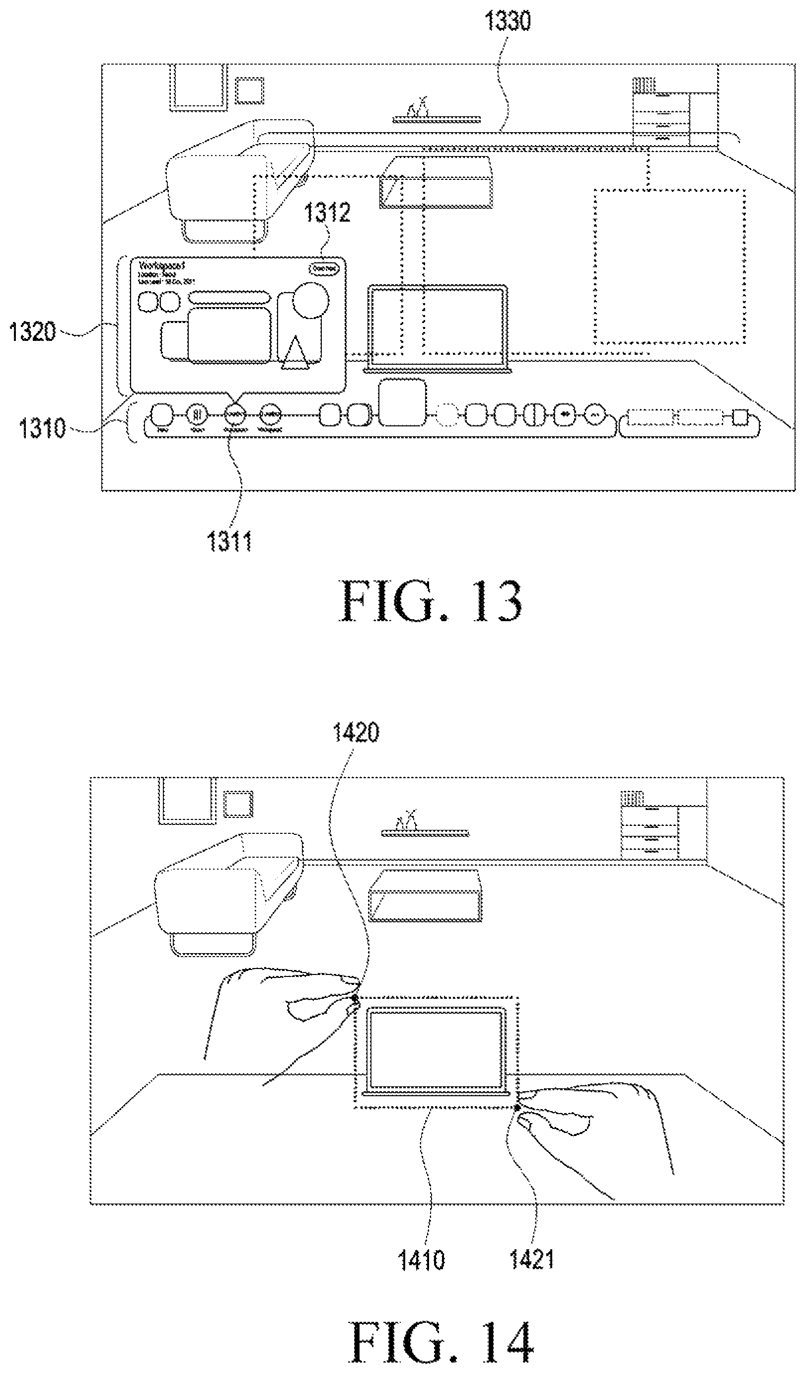 Patent US12321526 Figure 13 – Wearable electronic device for displaying virtual object and method of controlling the same