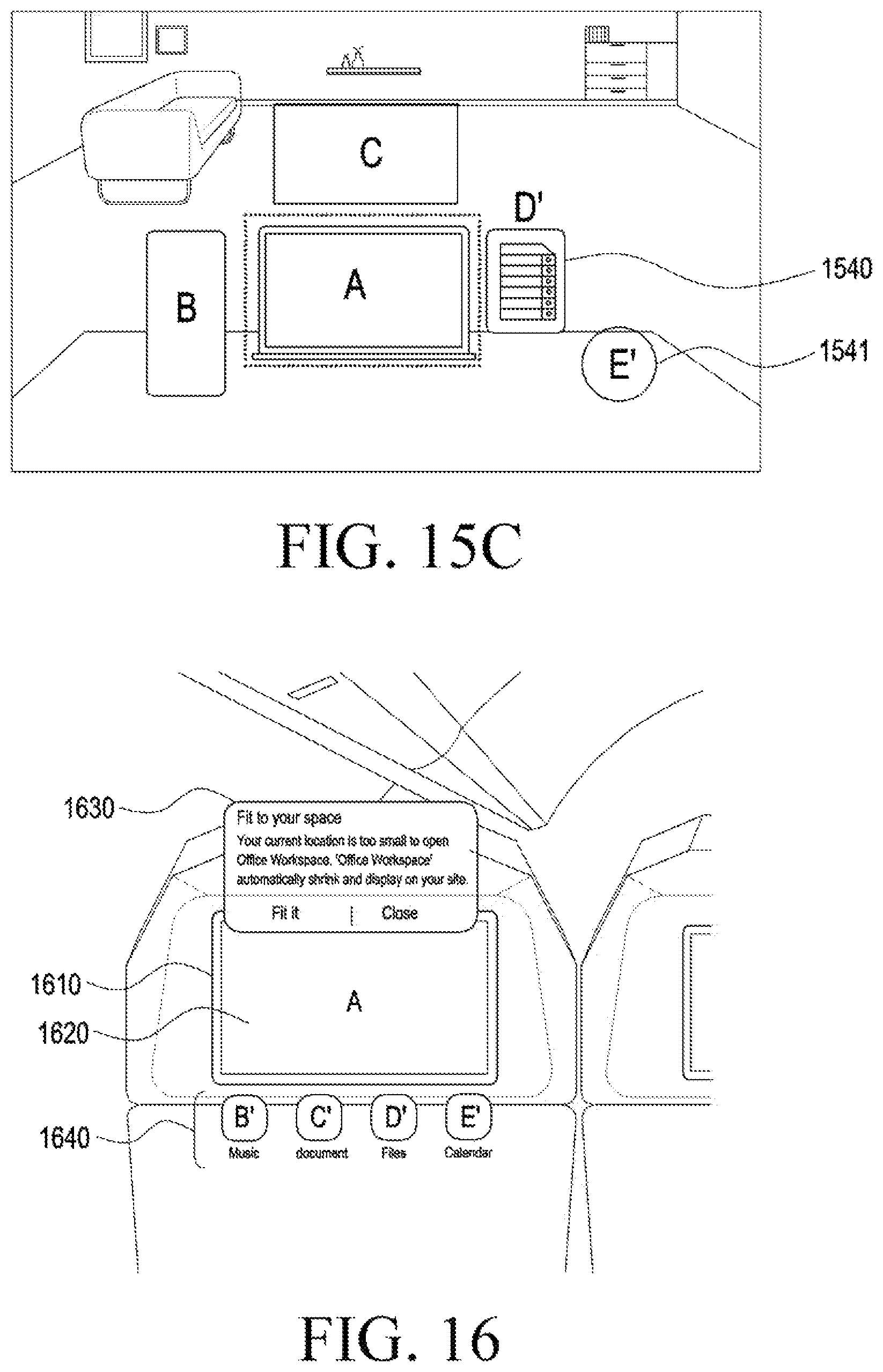 Patent US12321526 Figure 15 – Wearable electronic device for displaying virtual object and method of controlling the same