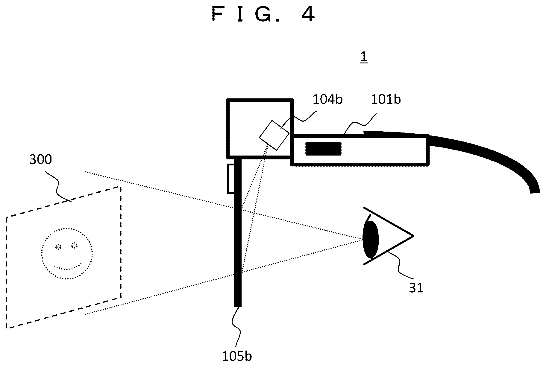 Patent US12321528 Figure 4 – Head-mounted display
