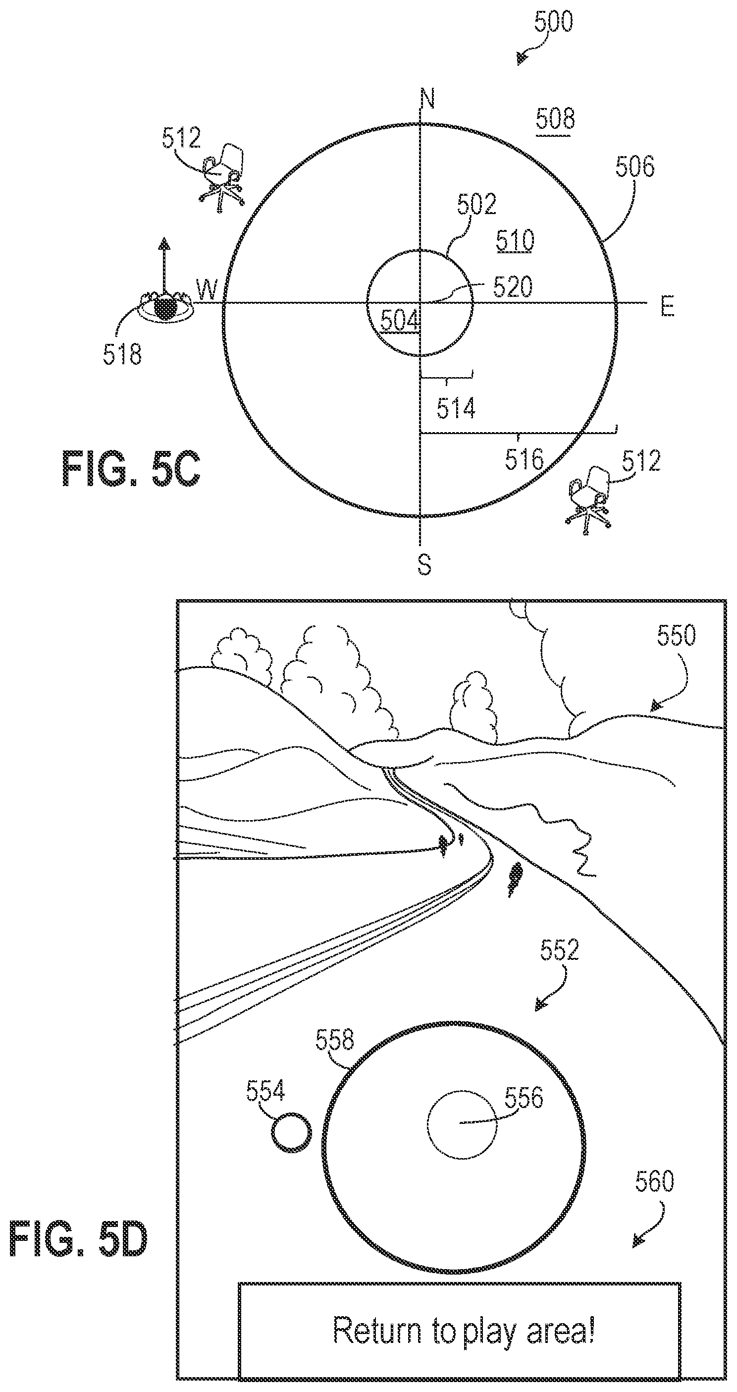 Patent US12321534 Figure 7 – Virtual reality motion control