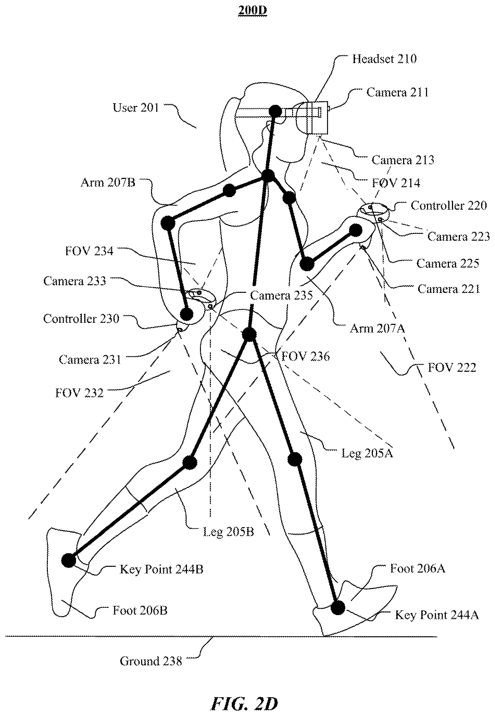 Patent US12321535 Figure 6 – Body pose estimation using self-tracked controllers
