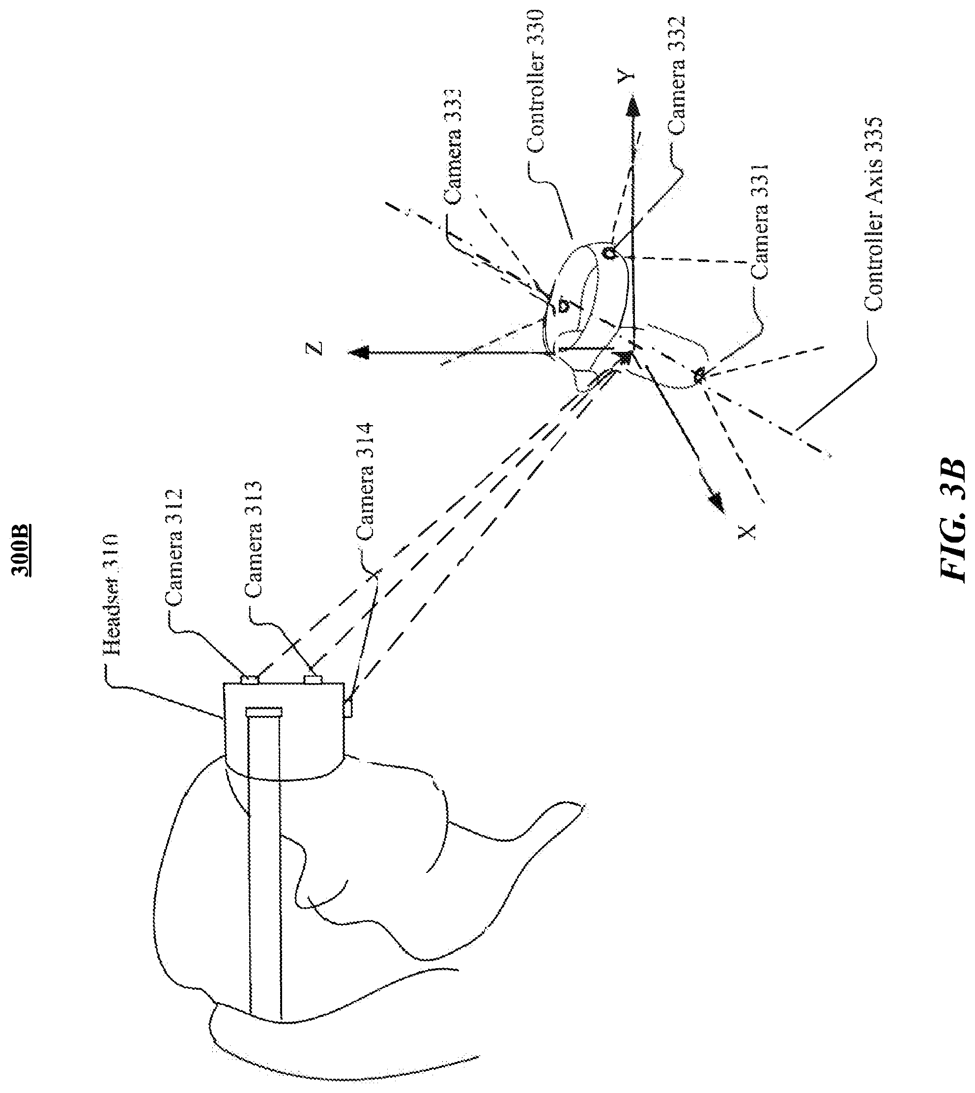 Patent US12321535 Figure 8 – Body pose estimation using self-tracked controllers