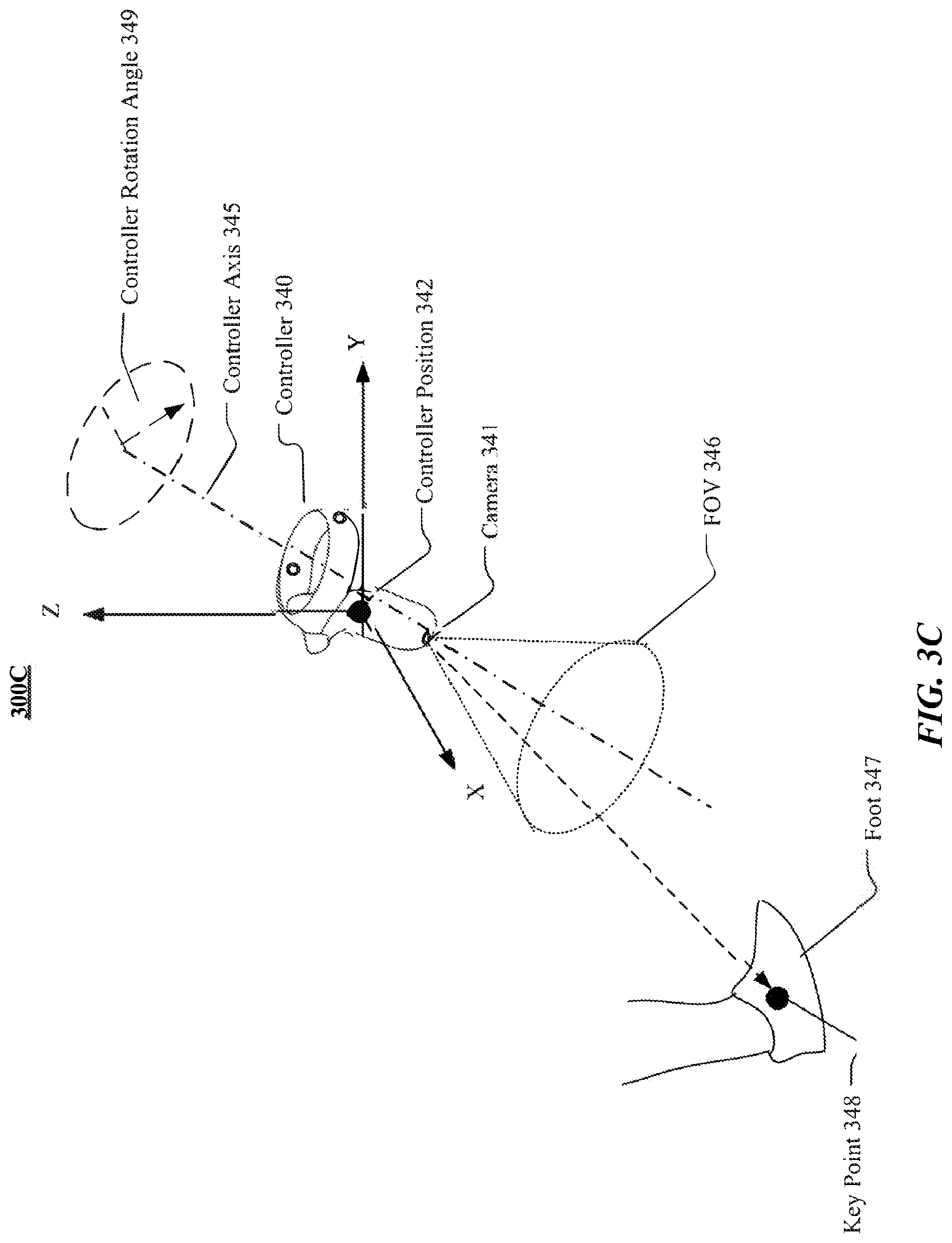 Patent US12321535 Figure 9 – Body pose estimation using self-tracked controllers
