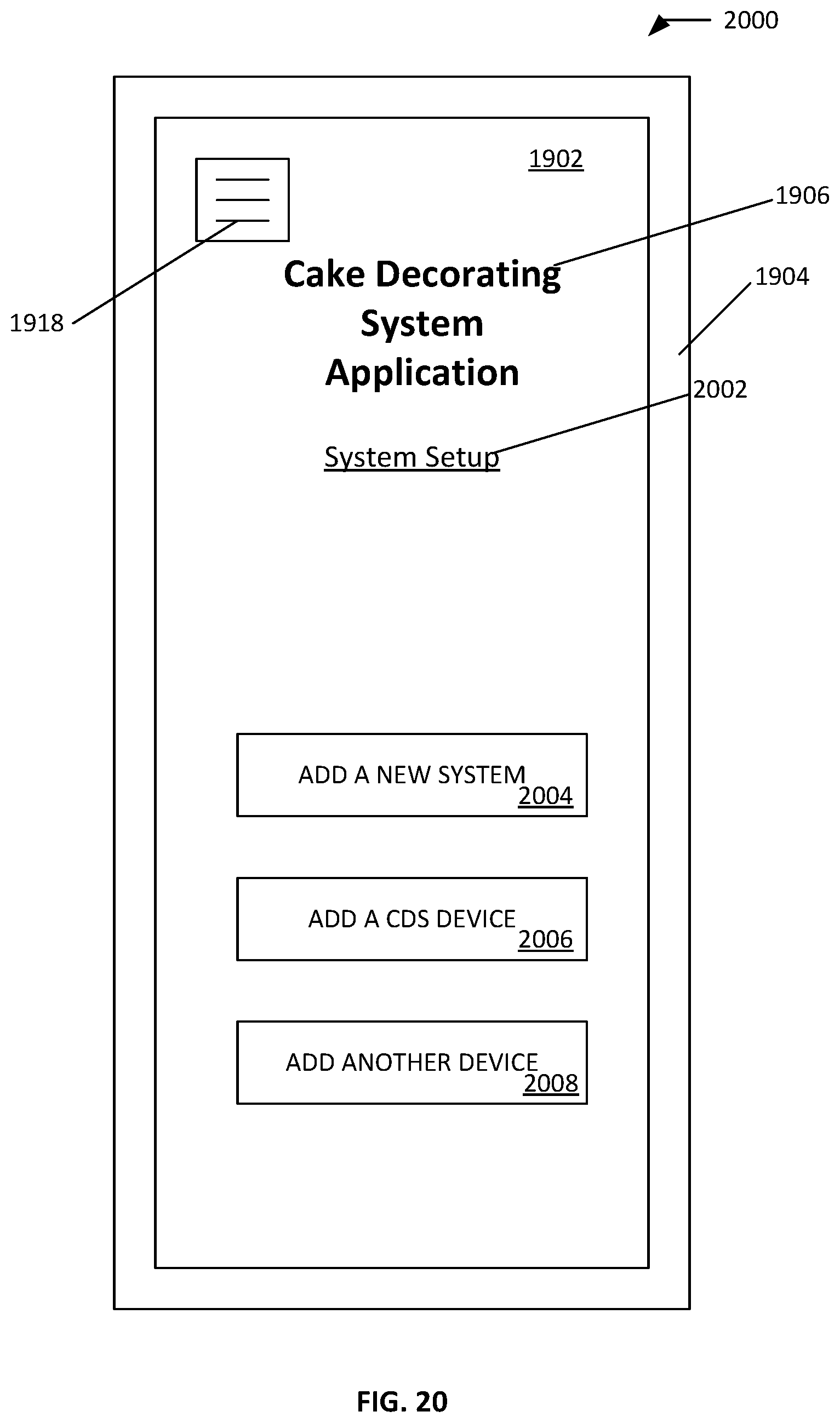 Patent US12321536 Figure 11 – Cake decoration system with finger controller