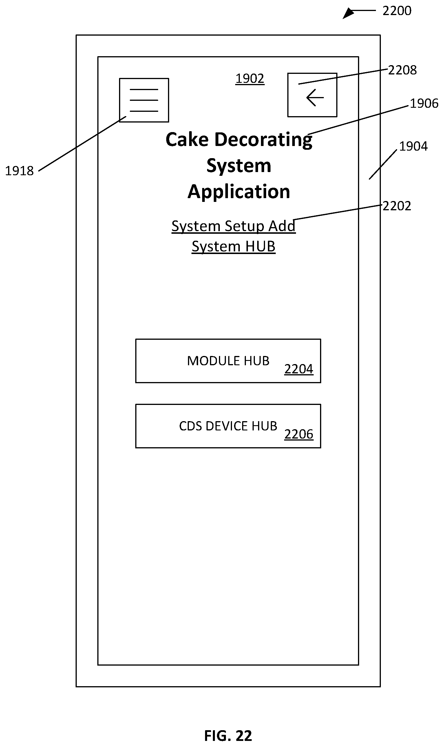 Patent US12321536 Figure 13 – Cake decoration system with finger controller