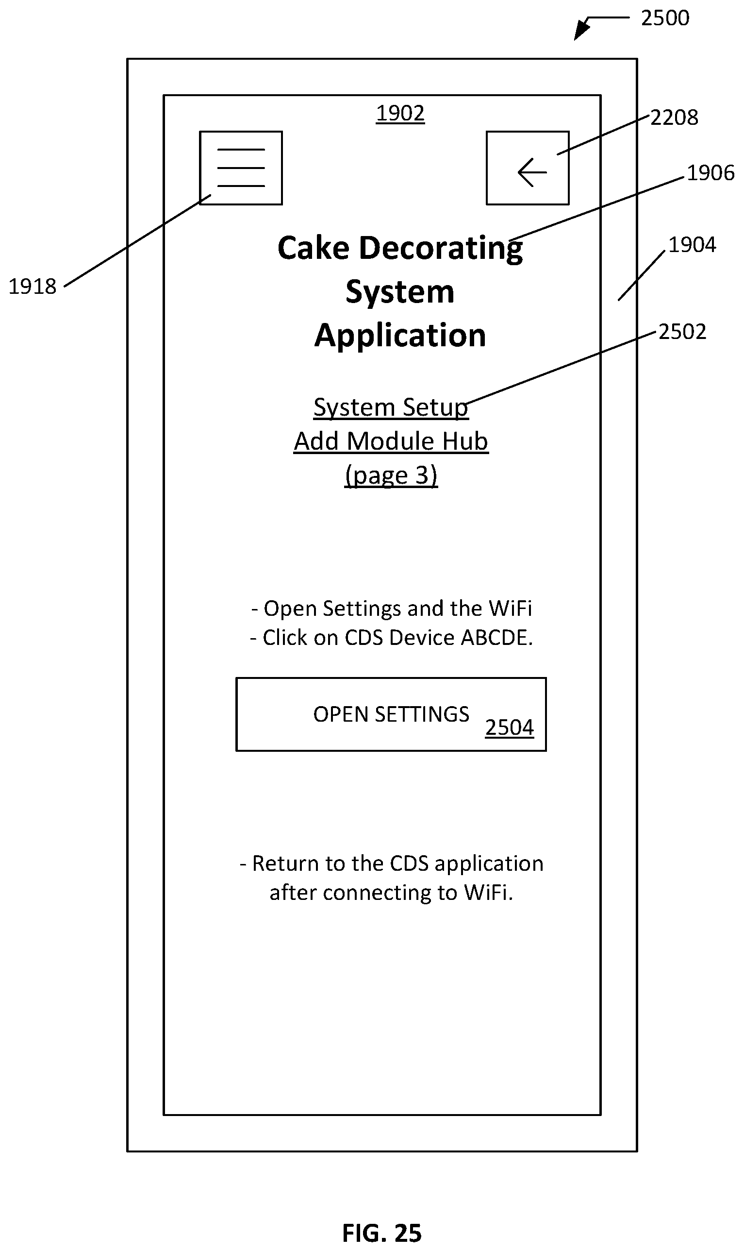 Patent US12321536 Figure 16 – Cake decoration system with finger controller