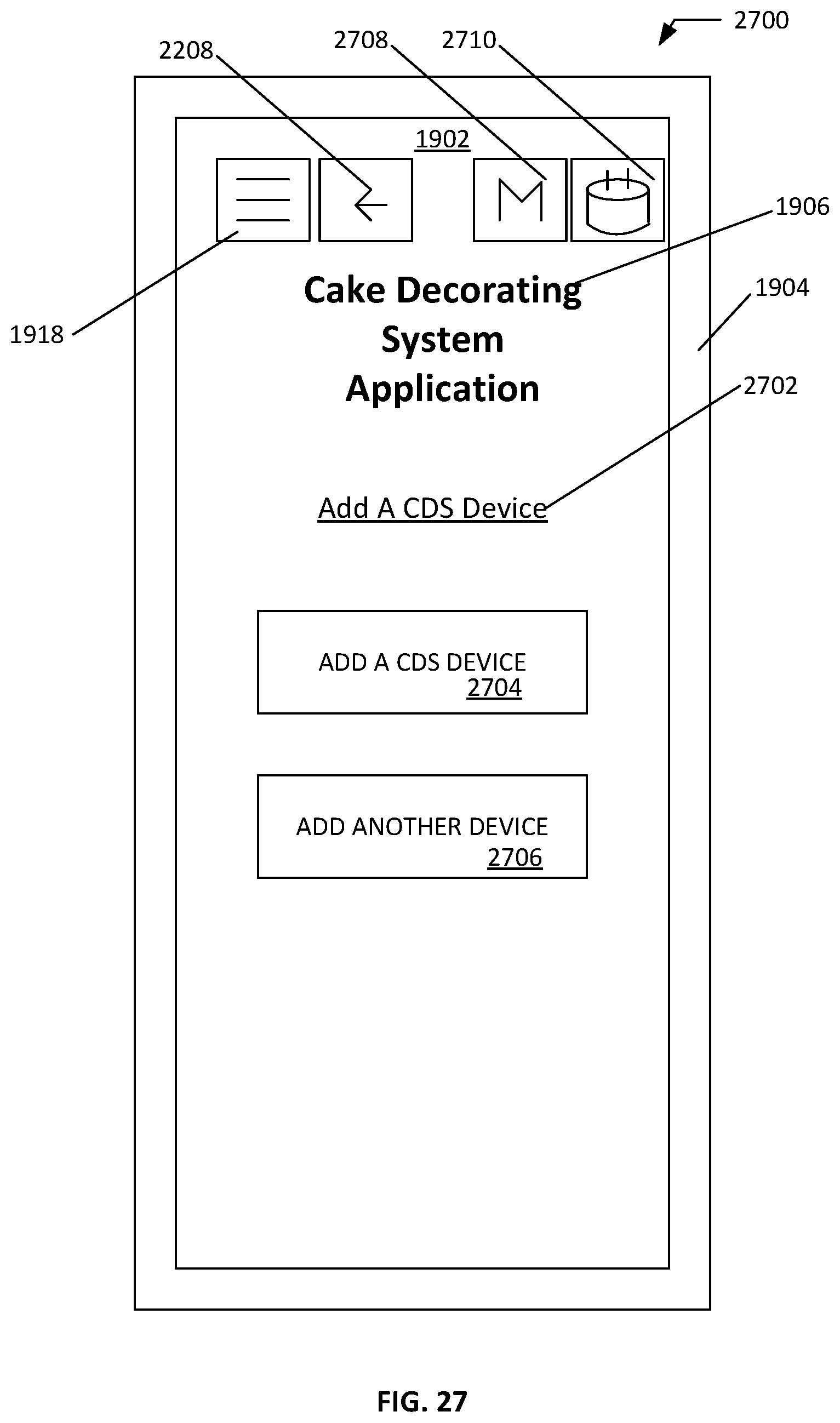 Patent US12321536 Figure 18 – Cake decoration system with finger controller
