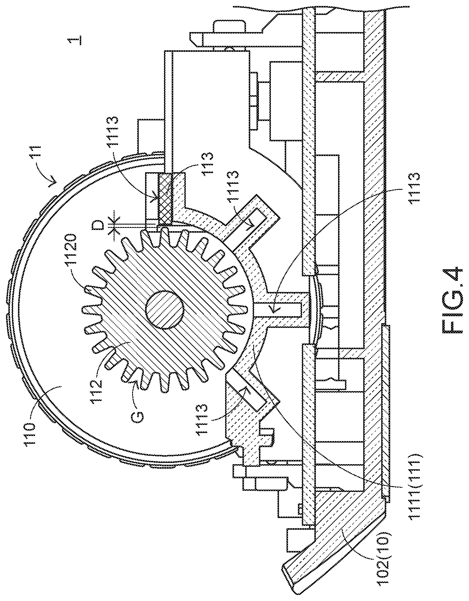 Patent US12321537 Figure 4 – Mouse device