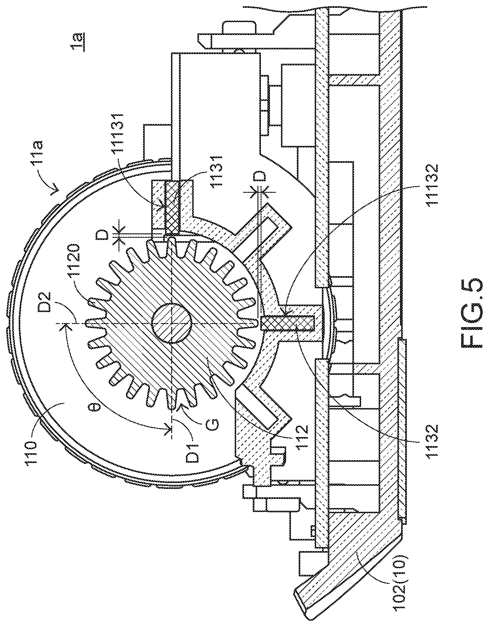 Patent US12321537 Figure 5 – Mouse device