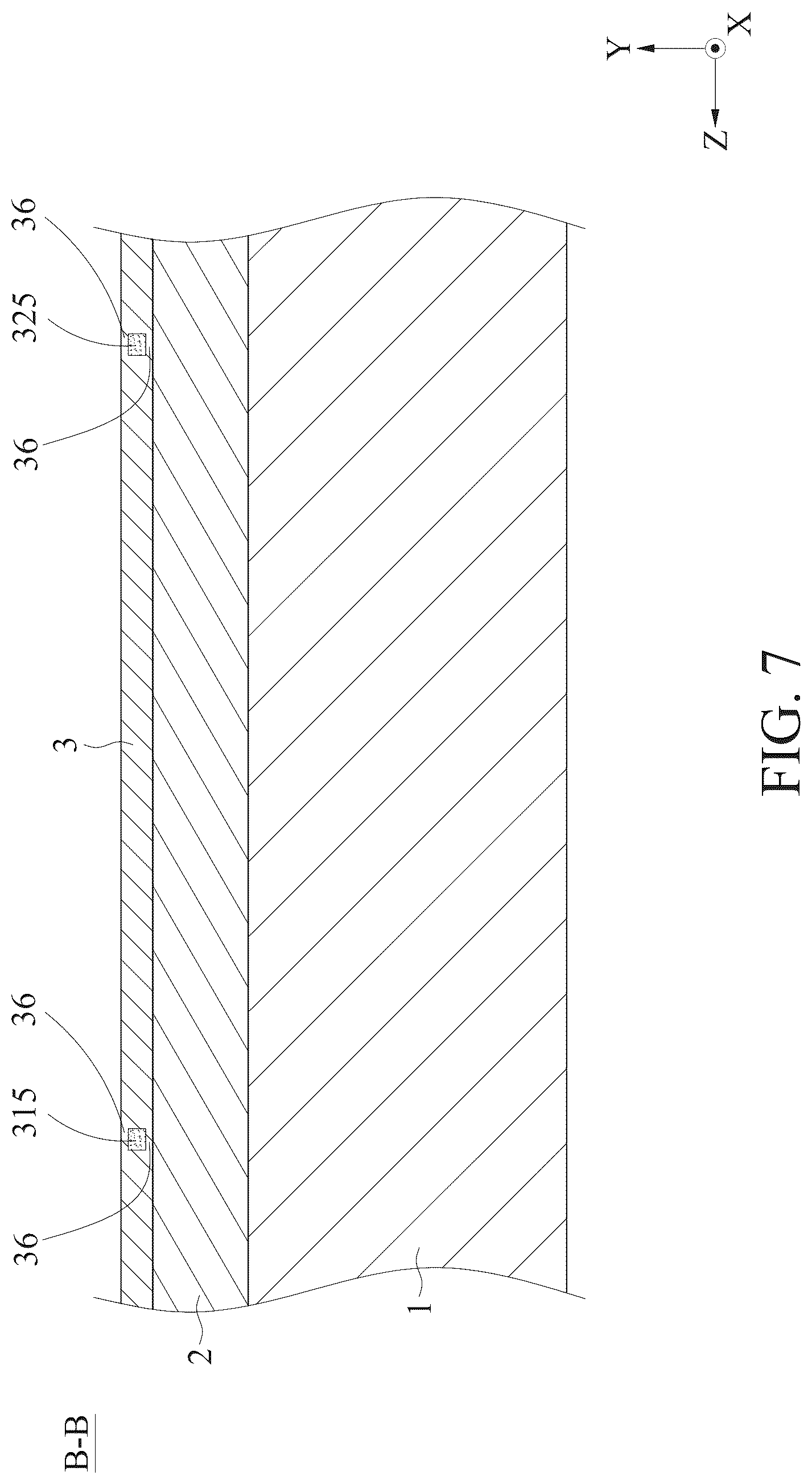 Patent US12321540 Figure 7 – Light-emitting module for touchpad