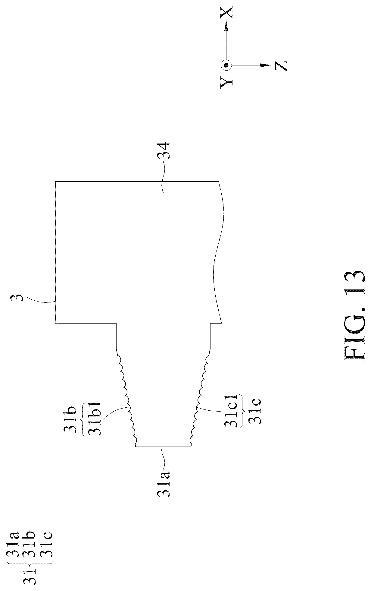 Patent US12321540 Figure 13 – Light-emitting module for touchpad