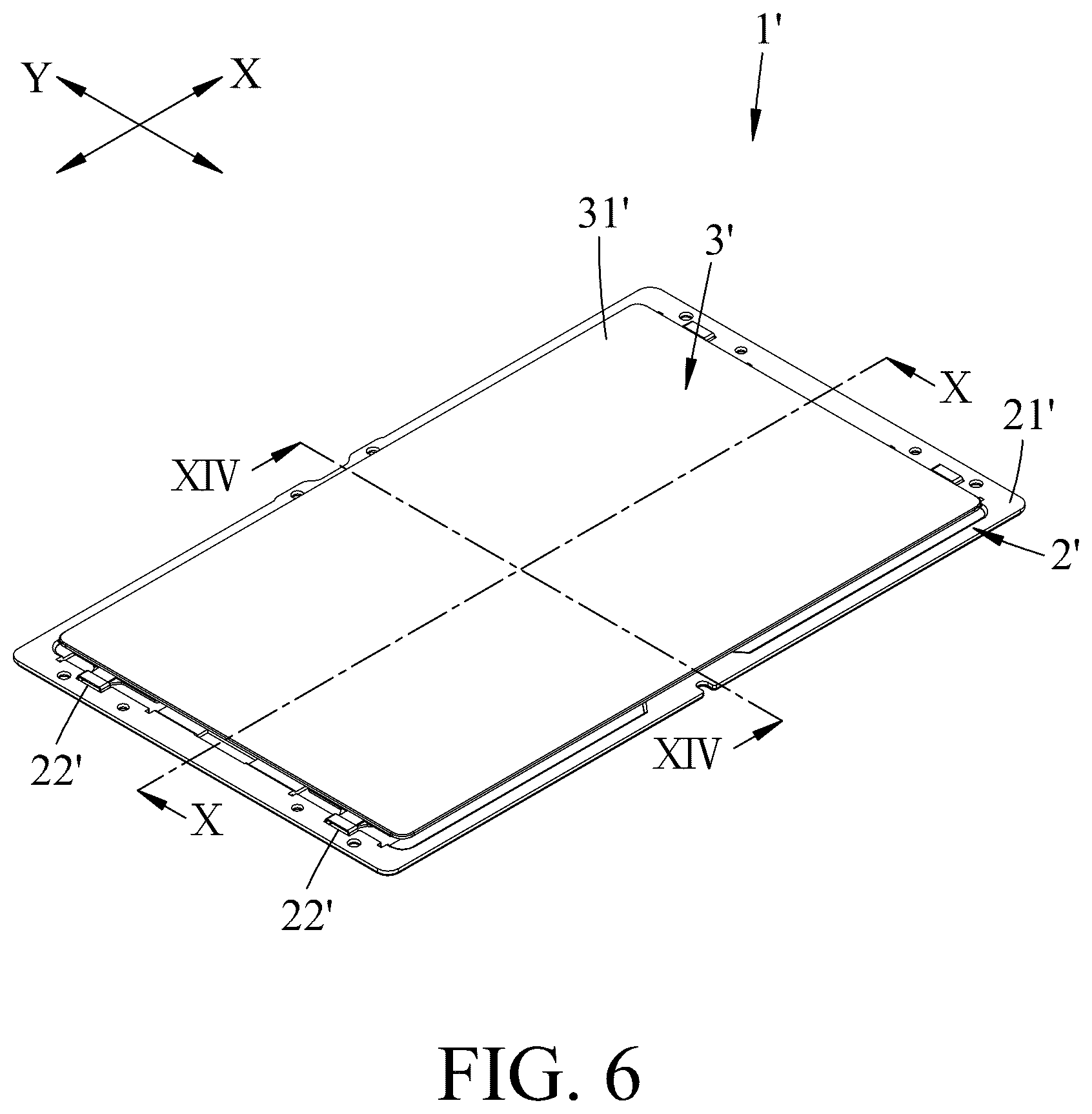 Patent US12321541 Figure 6 – Touch pad device