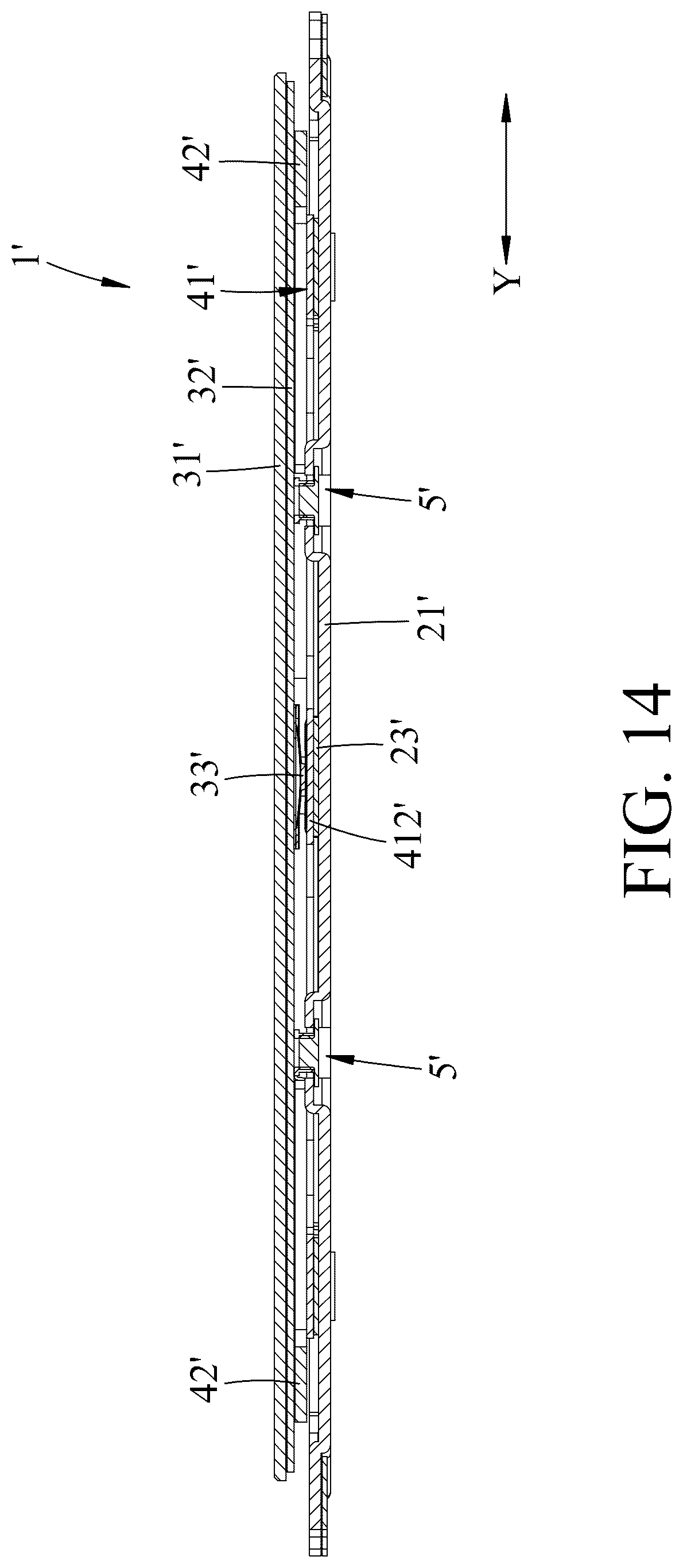 Patent US12321541 Figure 14 – Touch pad device