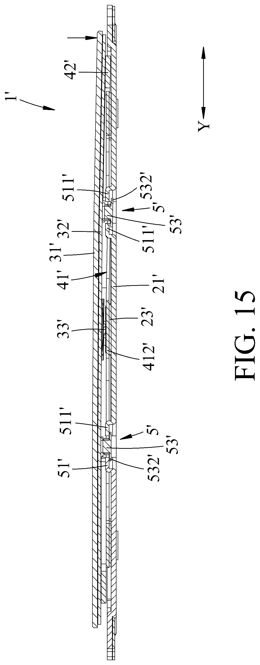 Patent US12321541 Figure 15 – Touch pad device