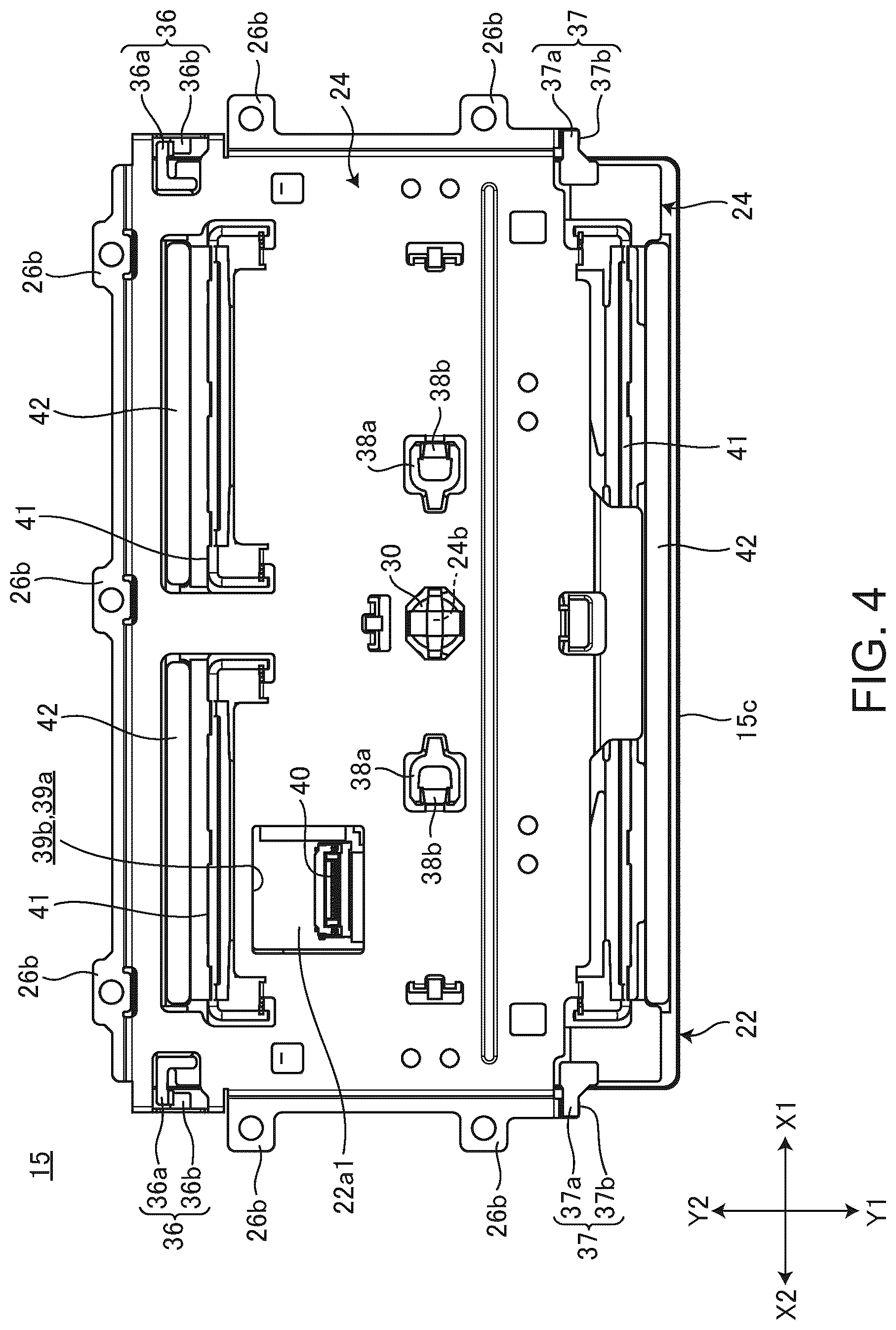 Patent US12321542 Figure 4 – Touch pad and electronic apparatus