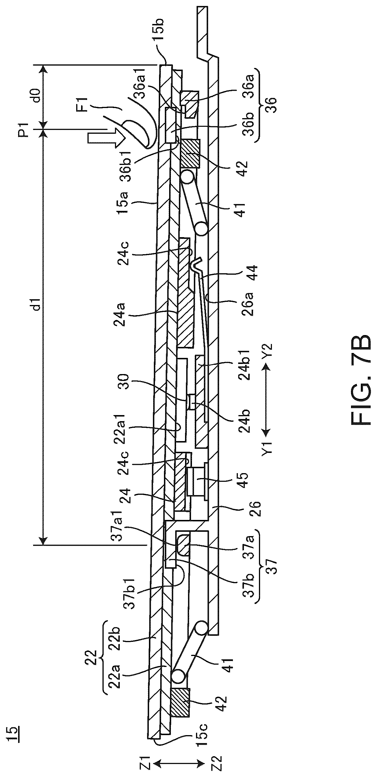Patent US12321542 Figure 8 – Touch pad and electronic apparatus