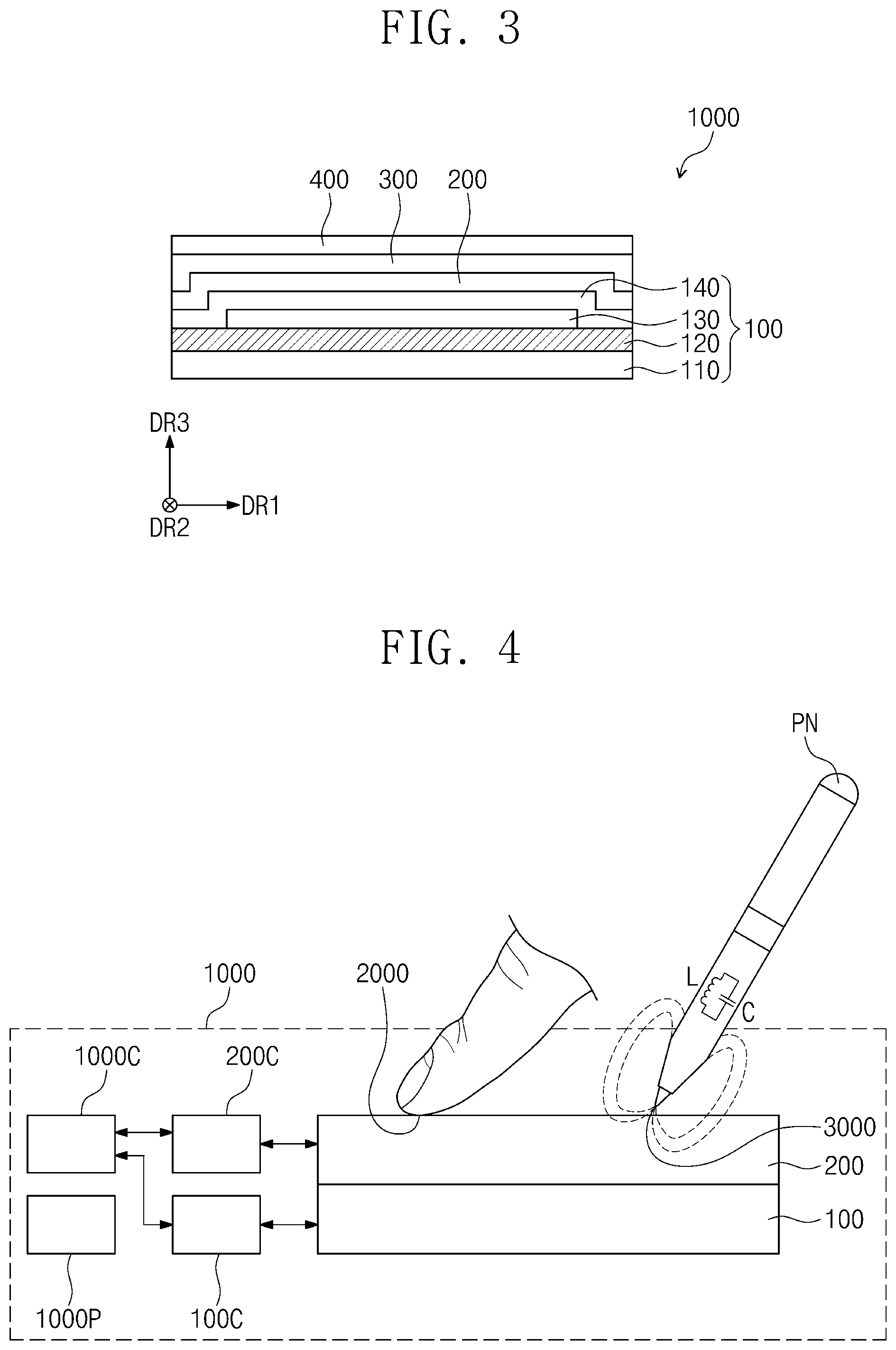 Patent US12321544 Figure 3 – Electronic device including a sensor layer having a pen-sensing electrode