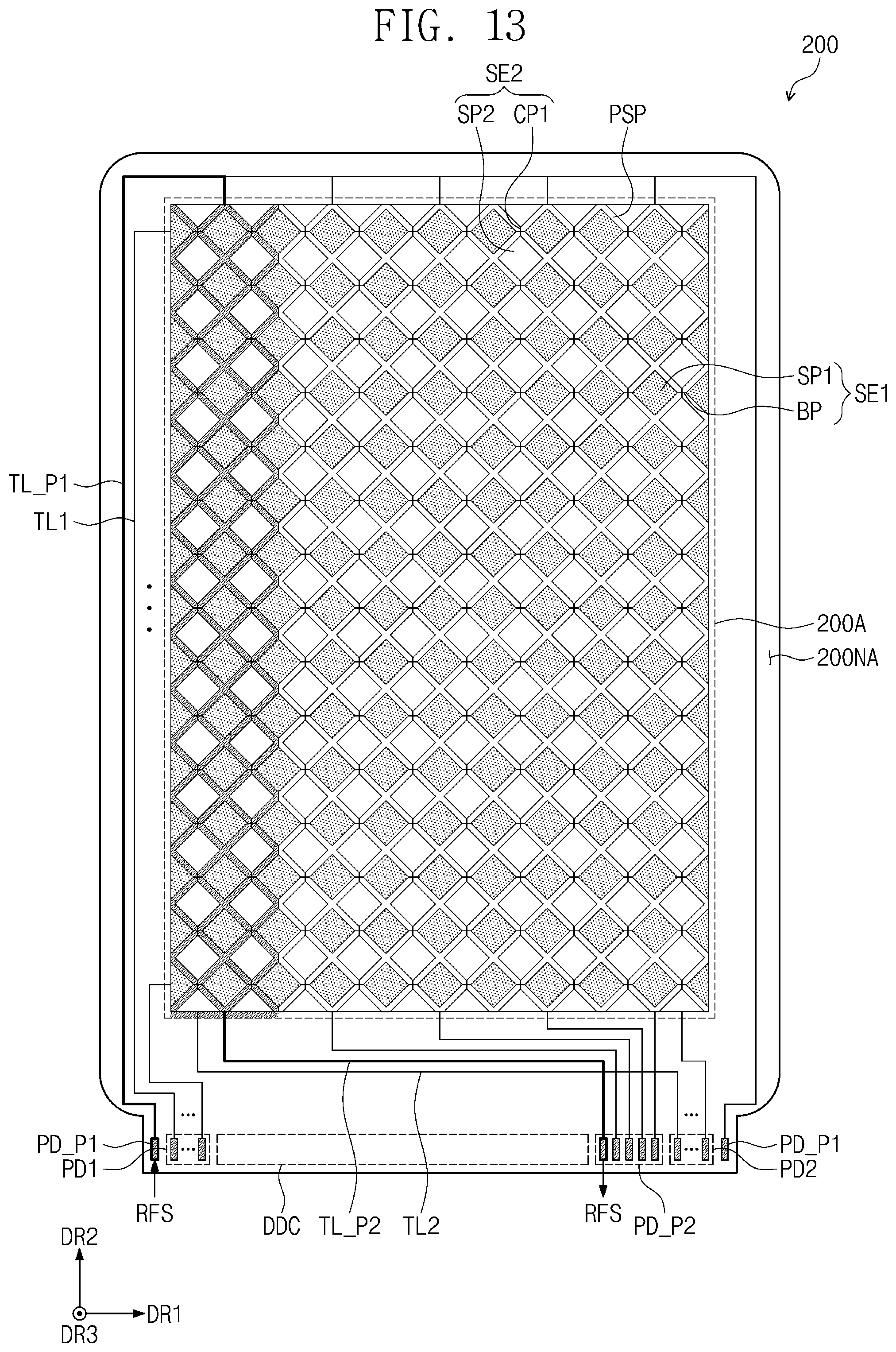 Patent US12321544 Figure 11 – Electronic device including a sensor layer having a pen-sensing electrode