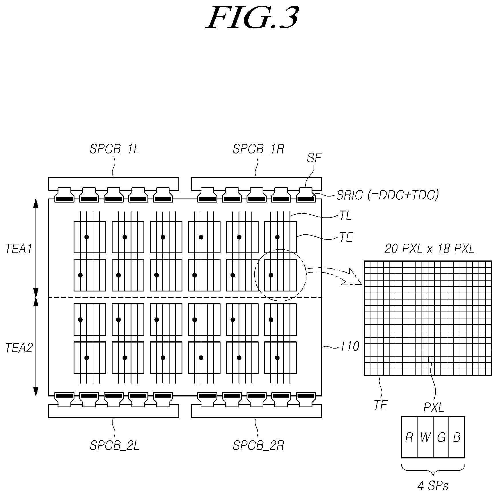 Patent US12321547 Figure 3 – Touch display device