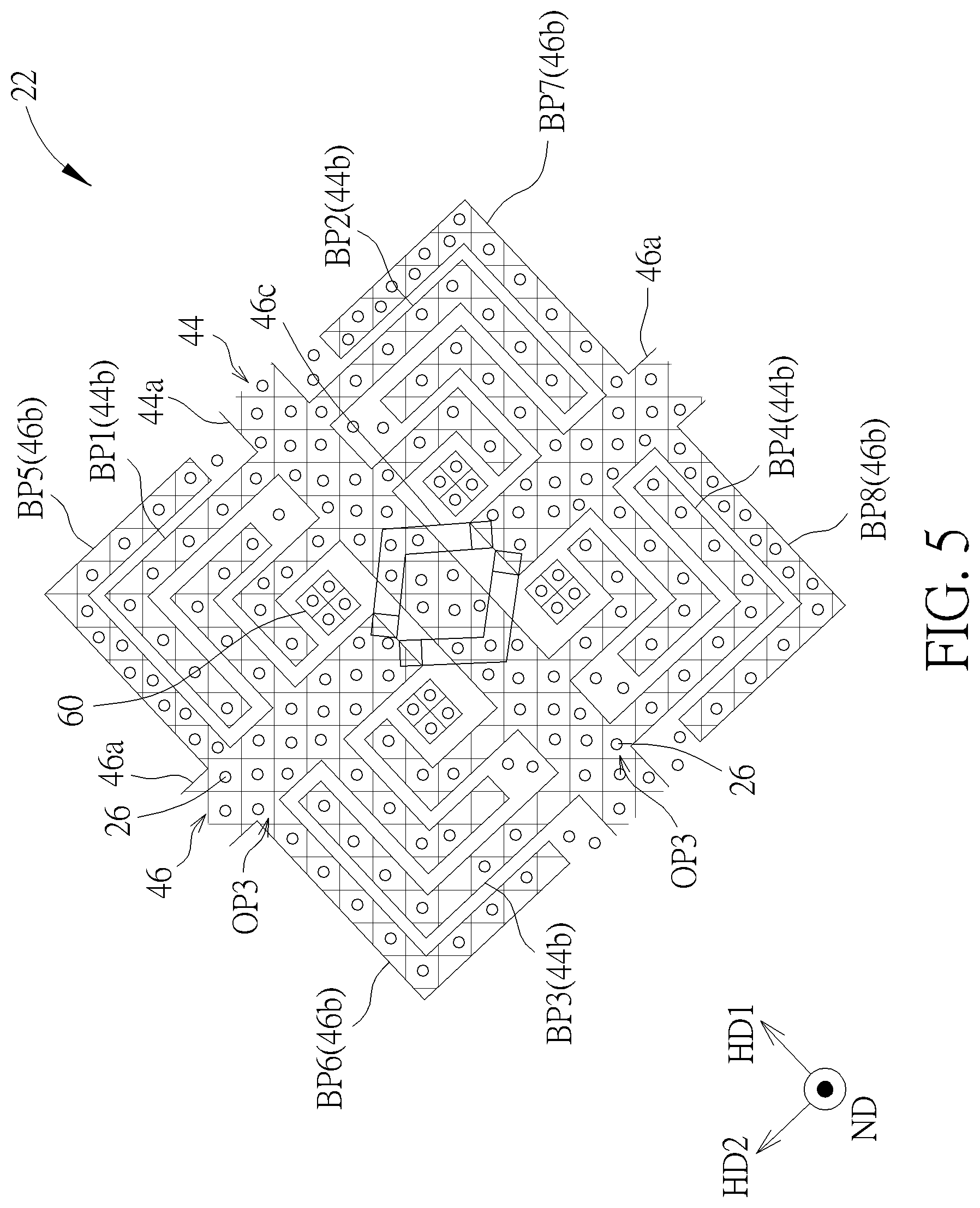 Patent US12321549 Figure 5 – Electronic device