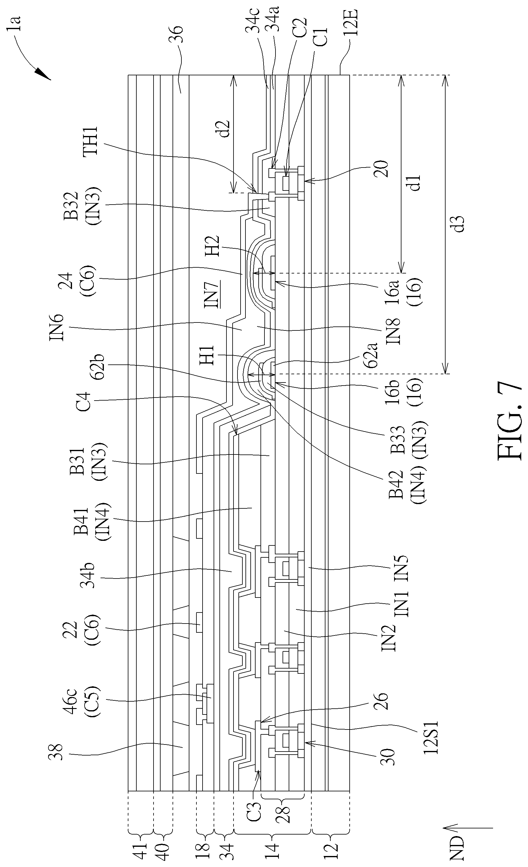 Patent US12321549 Figure 7 – Electronic device